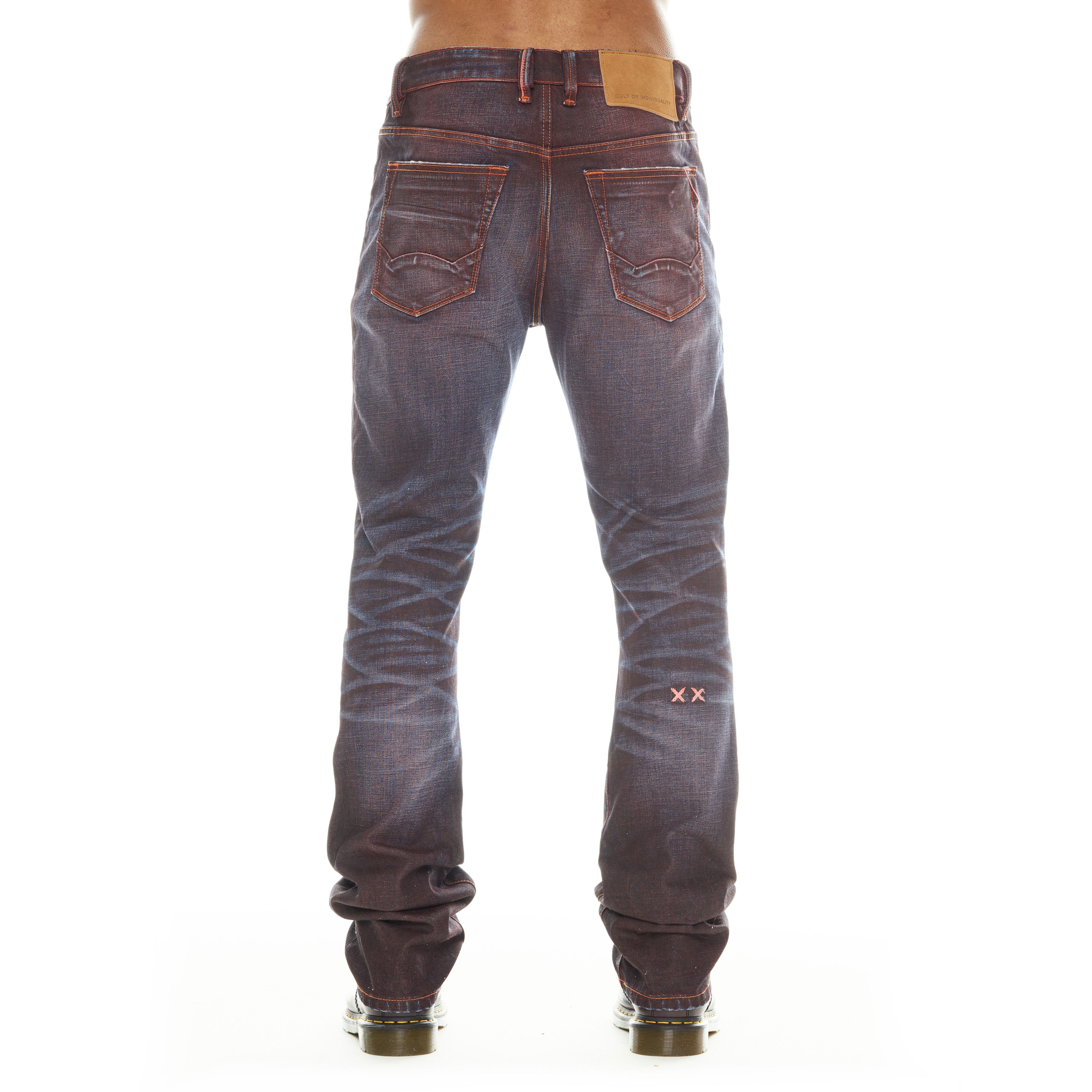 Lenny Bootcut Jeans - Brick