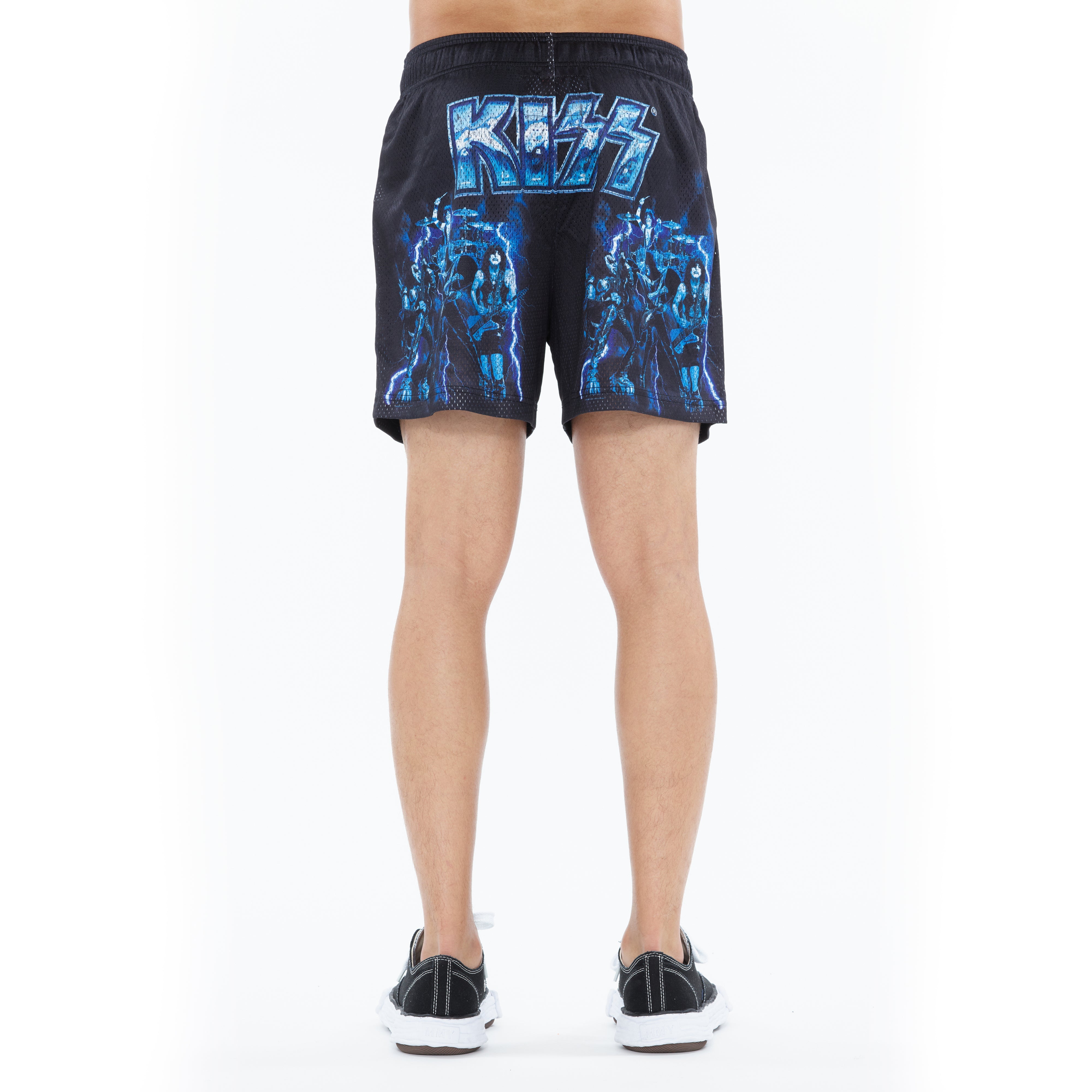 Cult's Mesh Shorts in Kiss