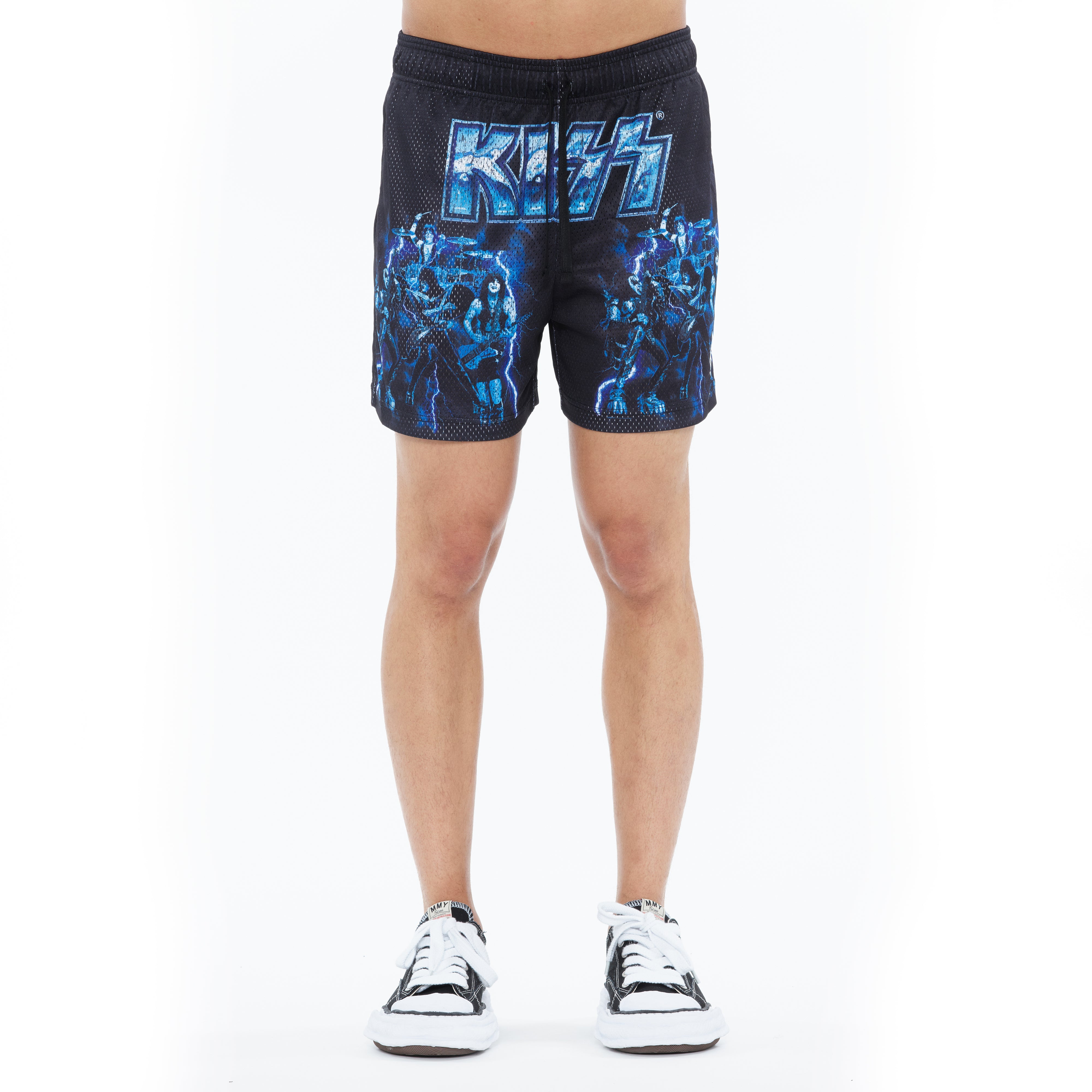 Cult's Mesh Shorts in Kiss