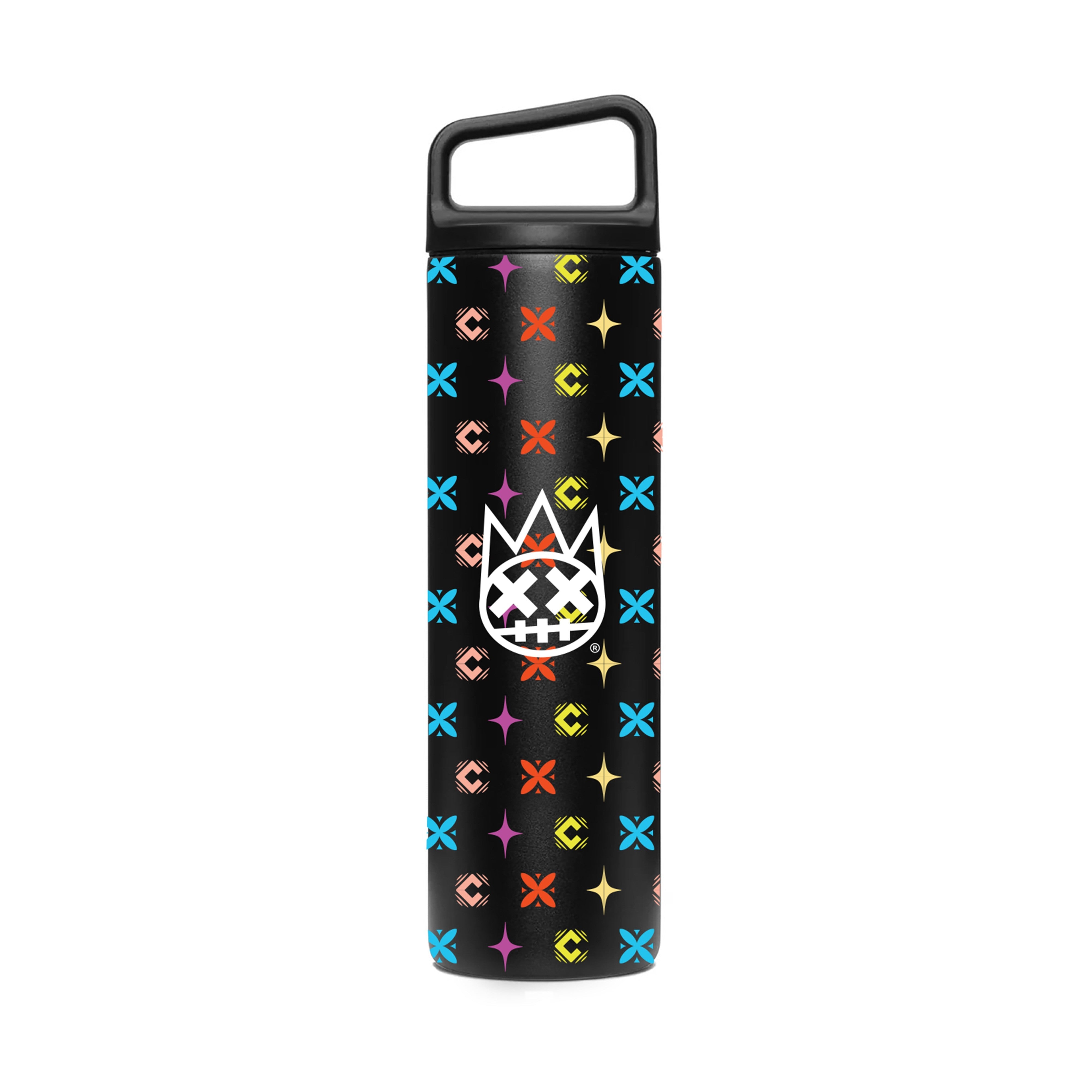 Cult x MiiR Limited Edition Climate+ 20 oz Wide Mouth Vacuum Insulation Bottle in CX Monogram Multicolor White or Black