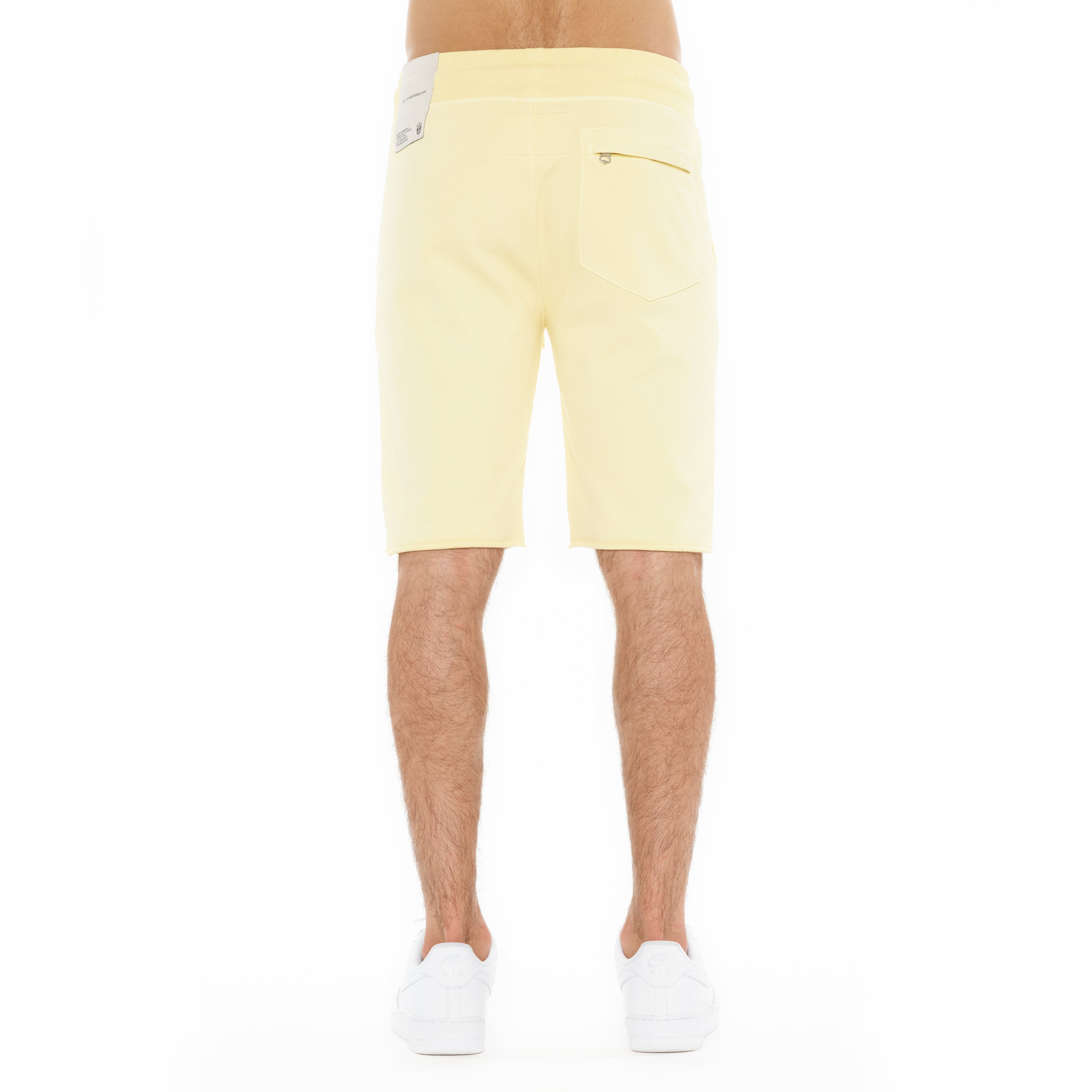 Cult's French Terry Sweatshorts in Banana