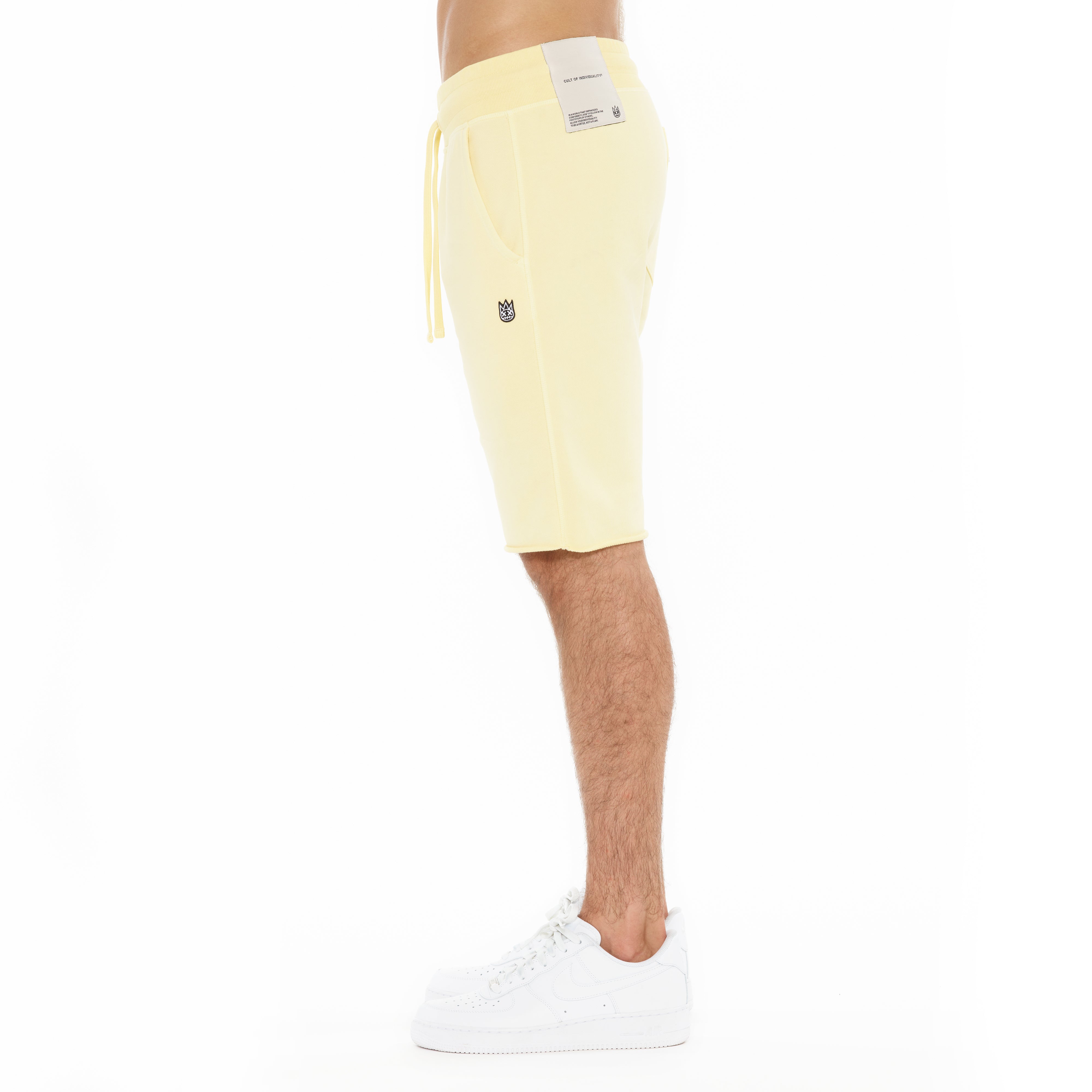 Cult's French Terry Sweatshorts in Banana