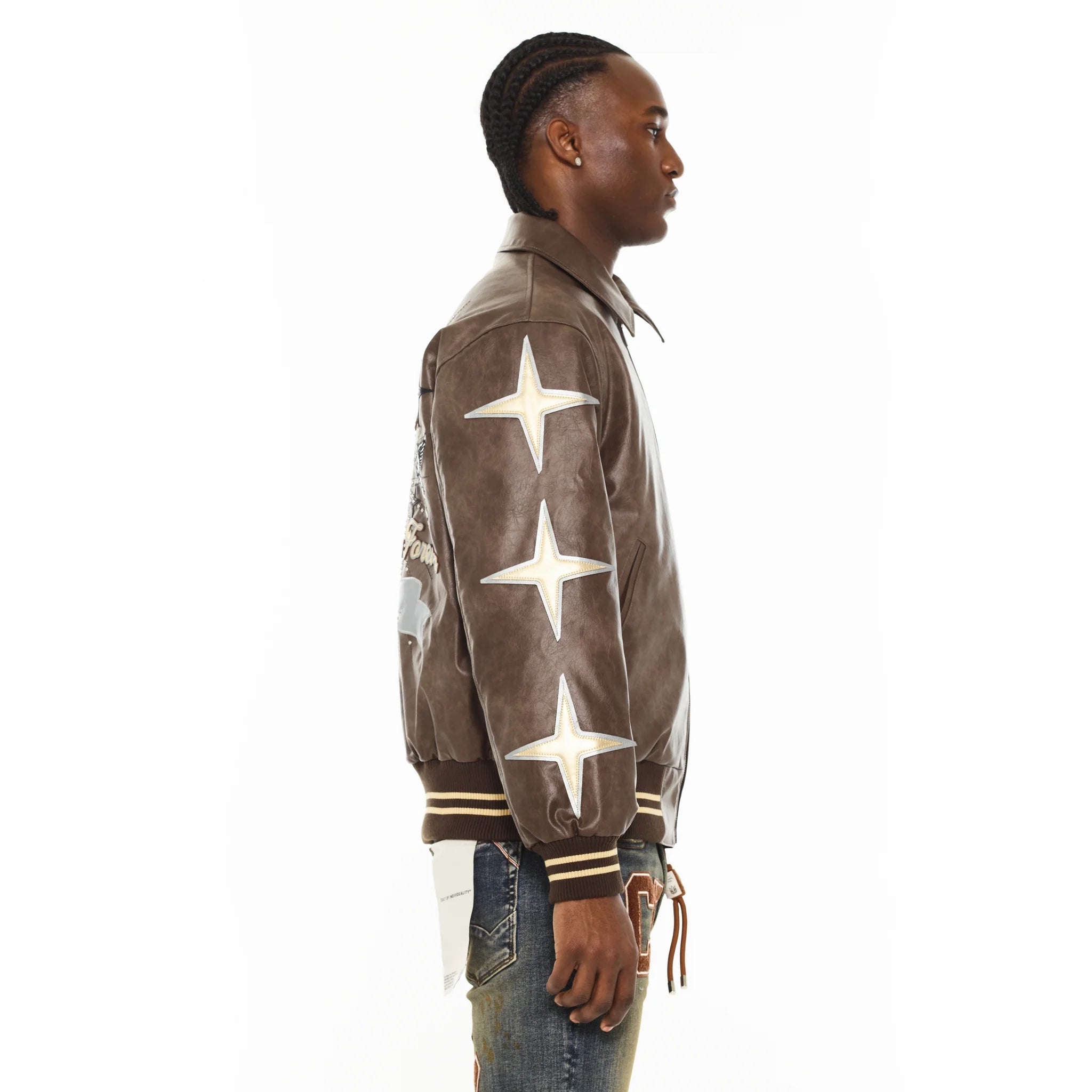 Legends Varsity Jacket - Brown