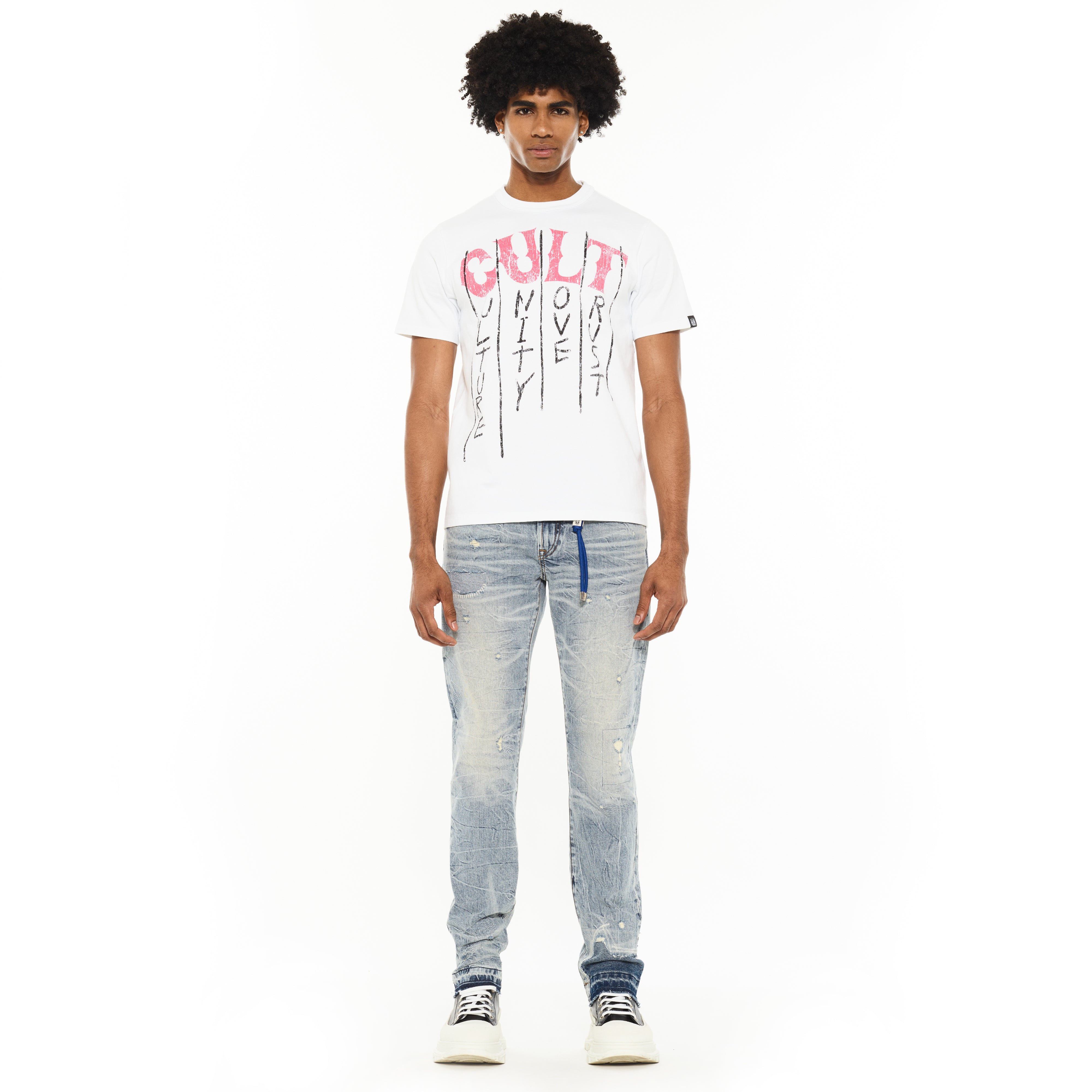 Cult's Rocker Slim 602 Jeans in Strobe