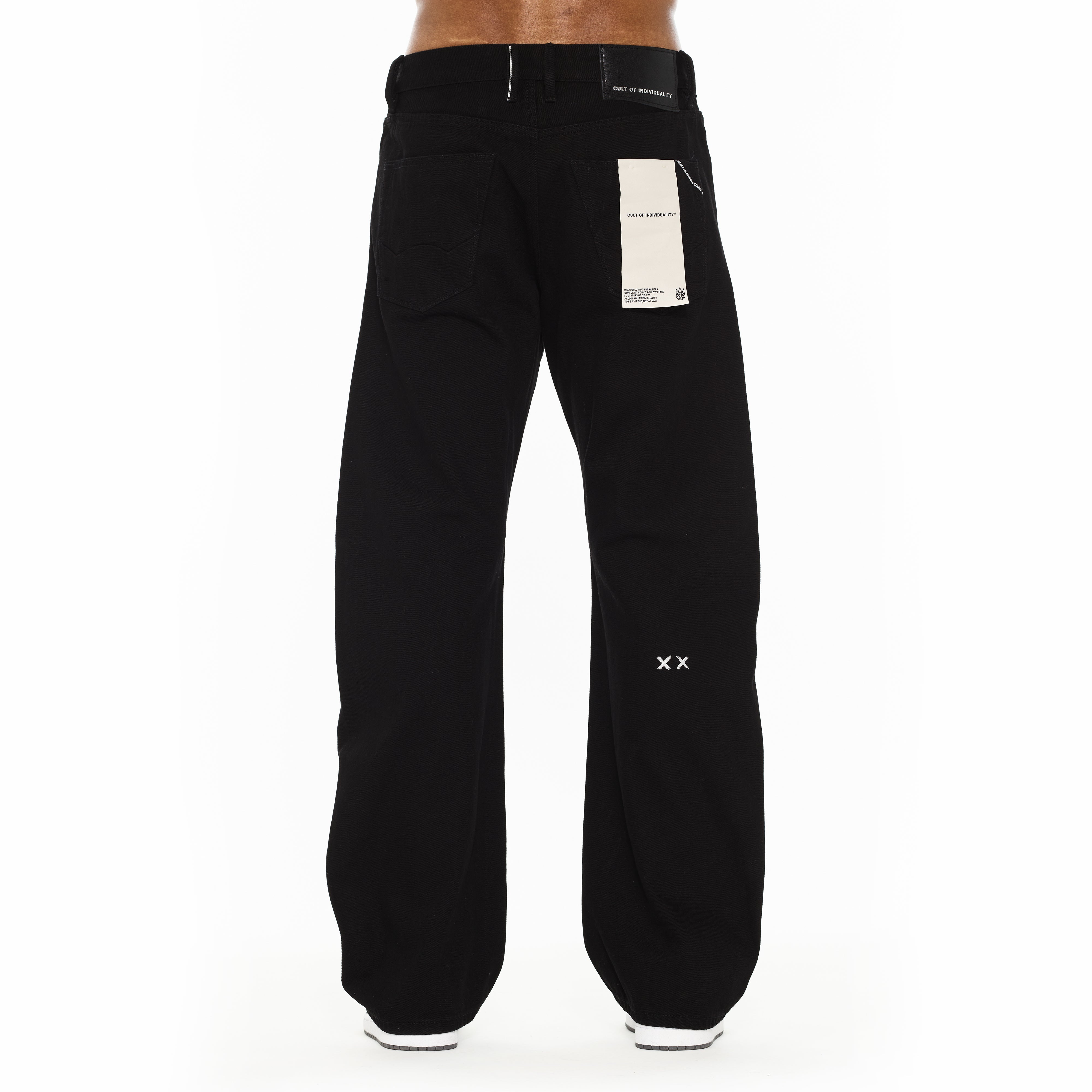 Cult's Grunge Baggy 607 Jeans in Black
