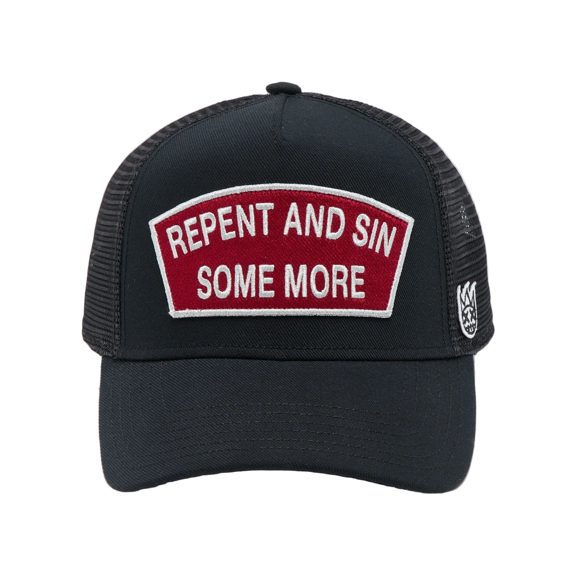Repent And Sin Some More trucker - Black