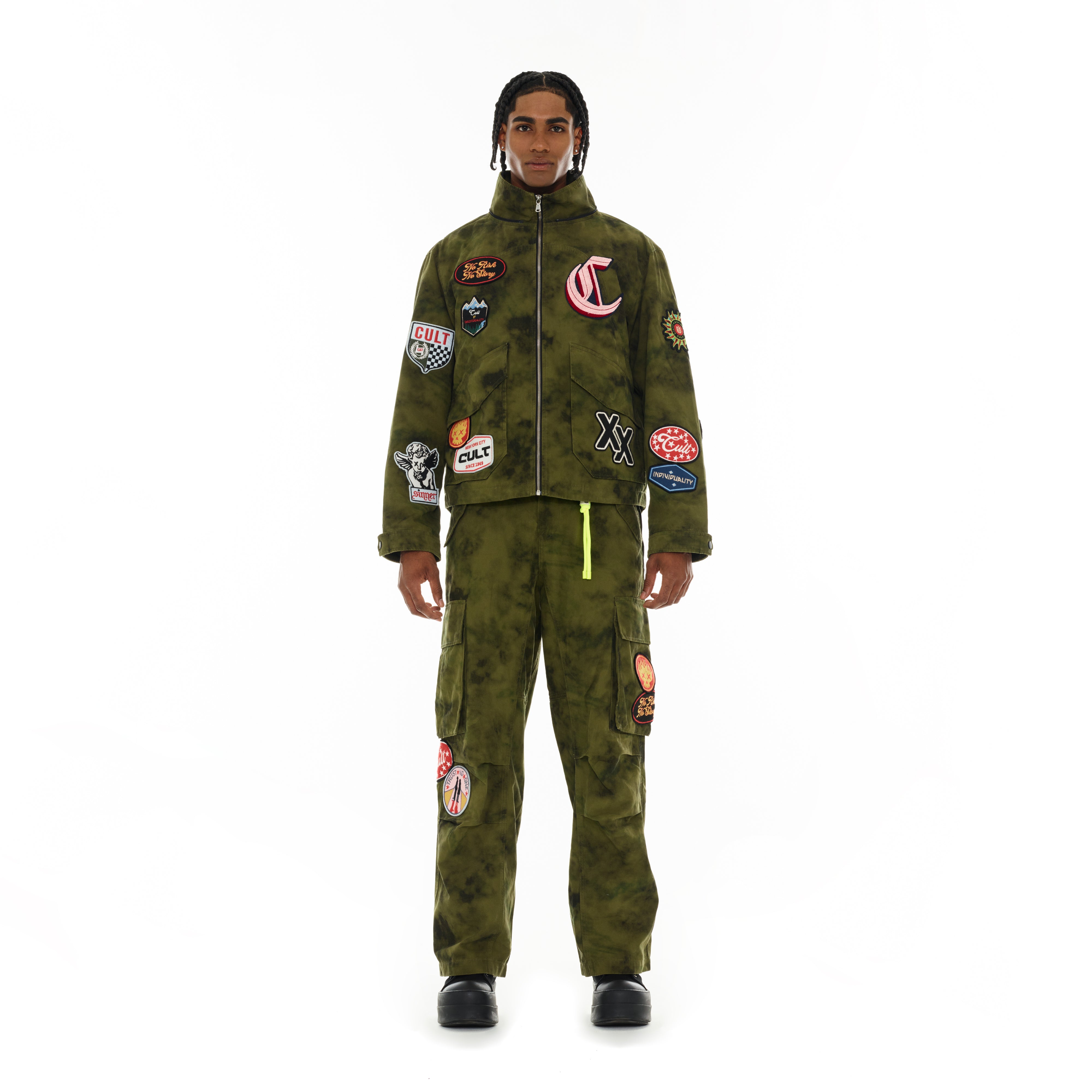 Utility Cargo Pants - Camo
