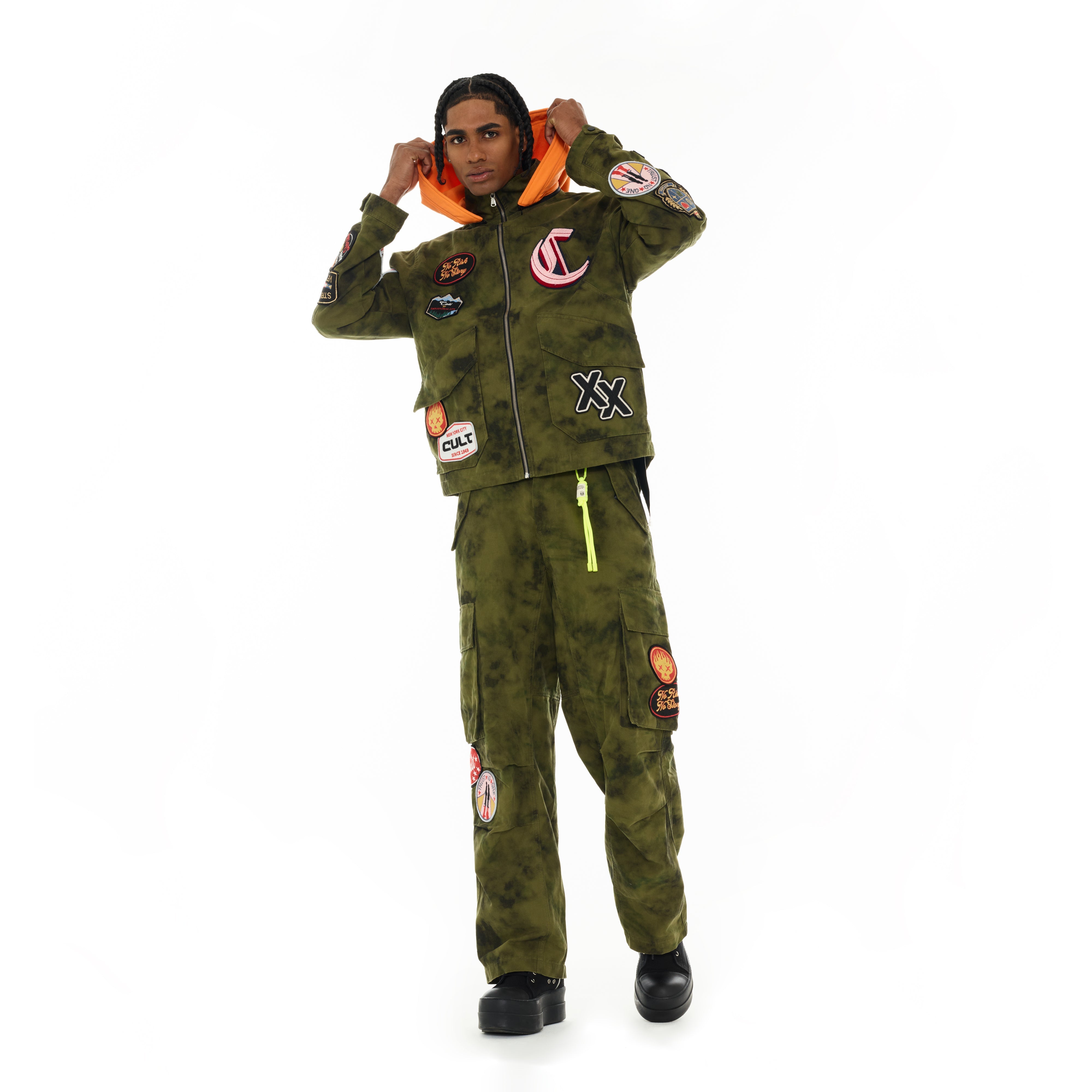 Utility Cargo Pants - Camo