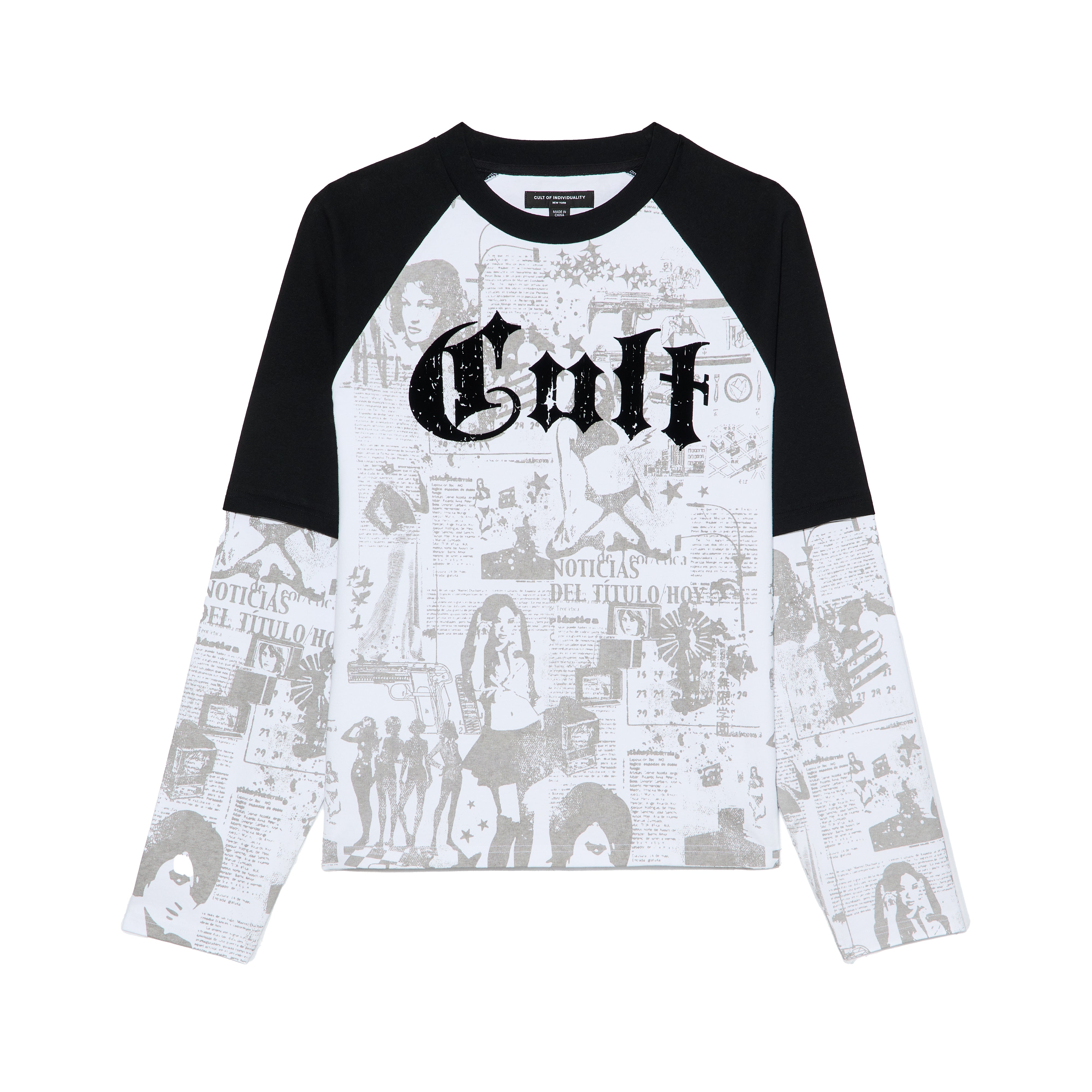 Propaganda Long Sleeve T-Shirt - White