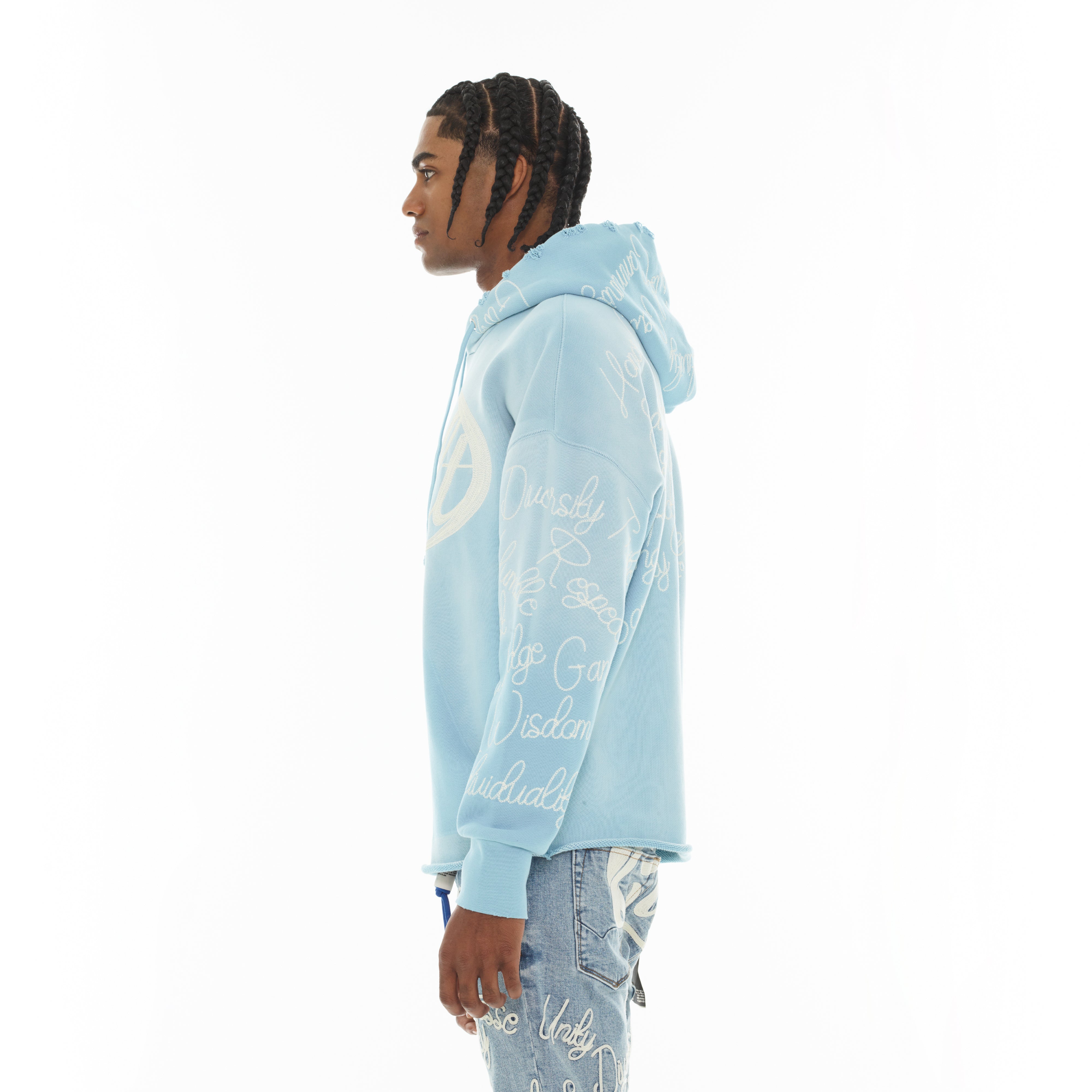 Community Hoodie - Blue Glow