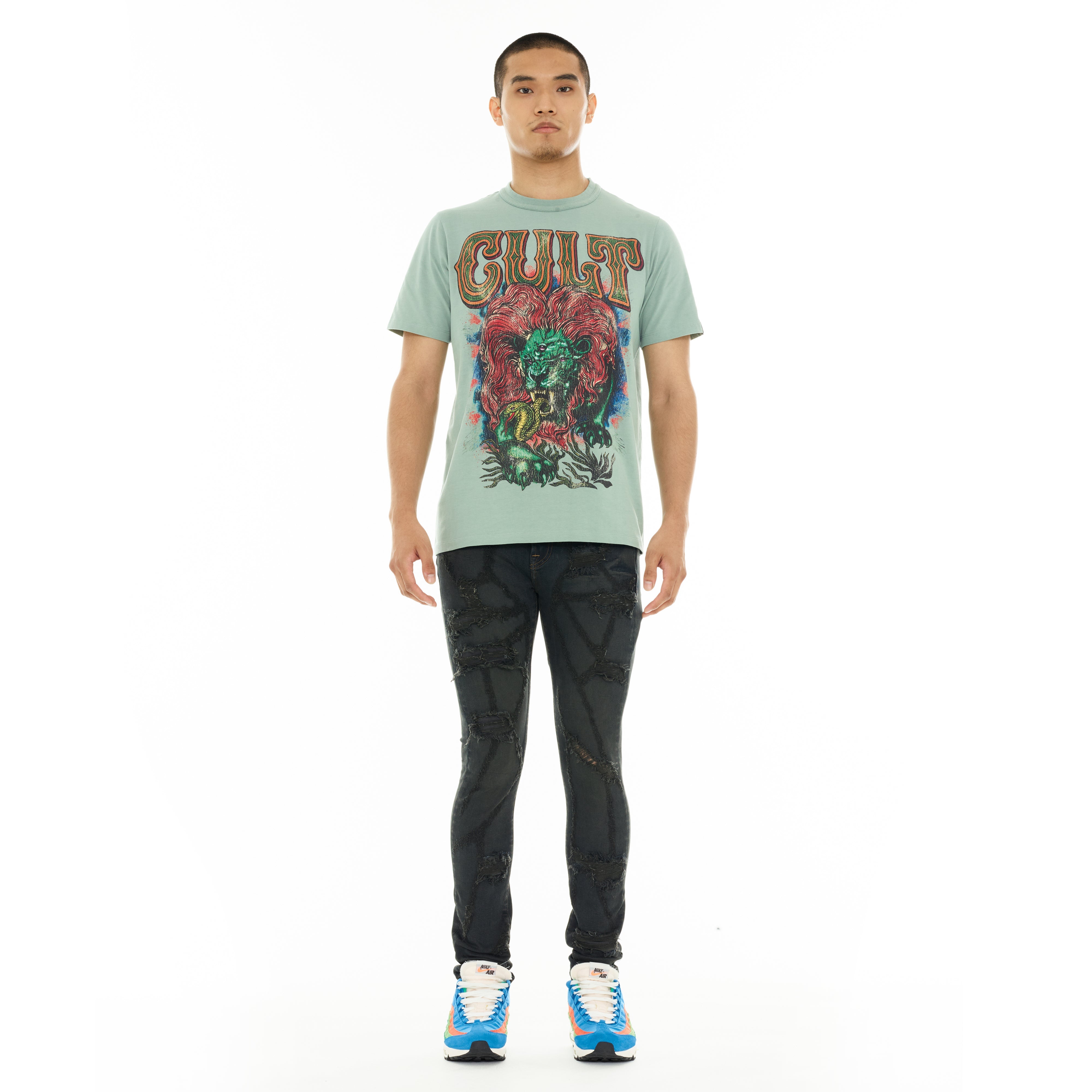 Cult's Punk Super Skinny 601 Jeans in Smog