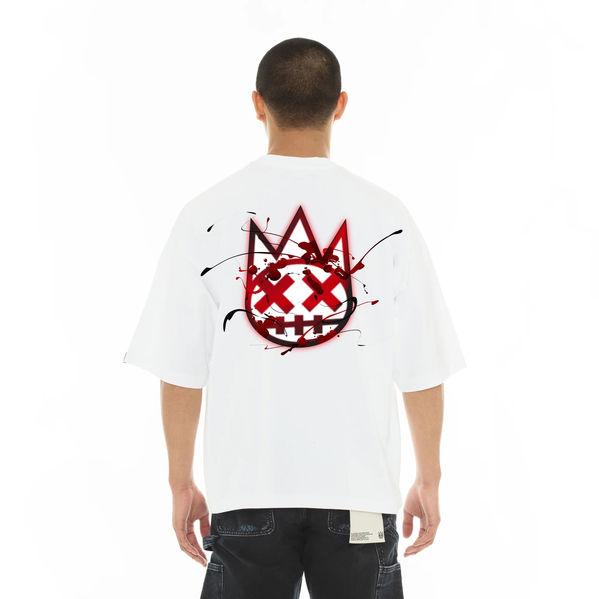 Blood Logo T-Shirt - White