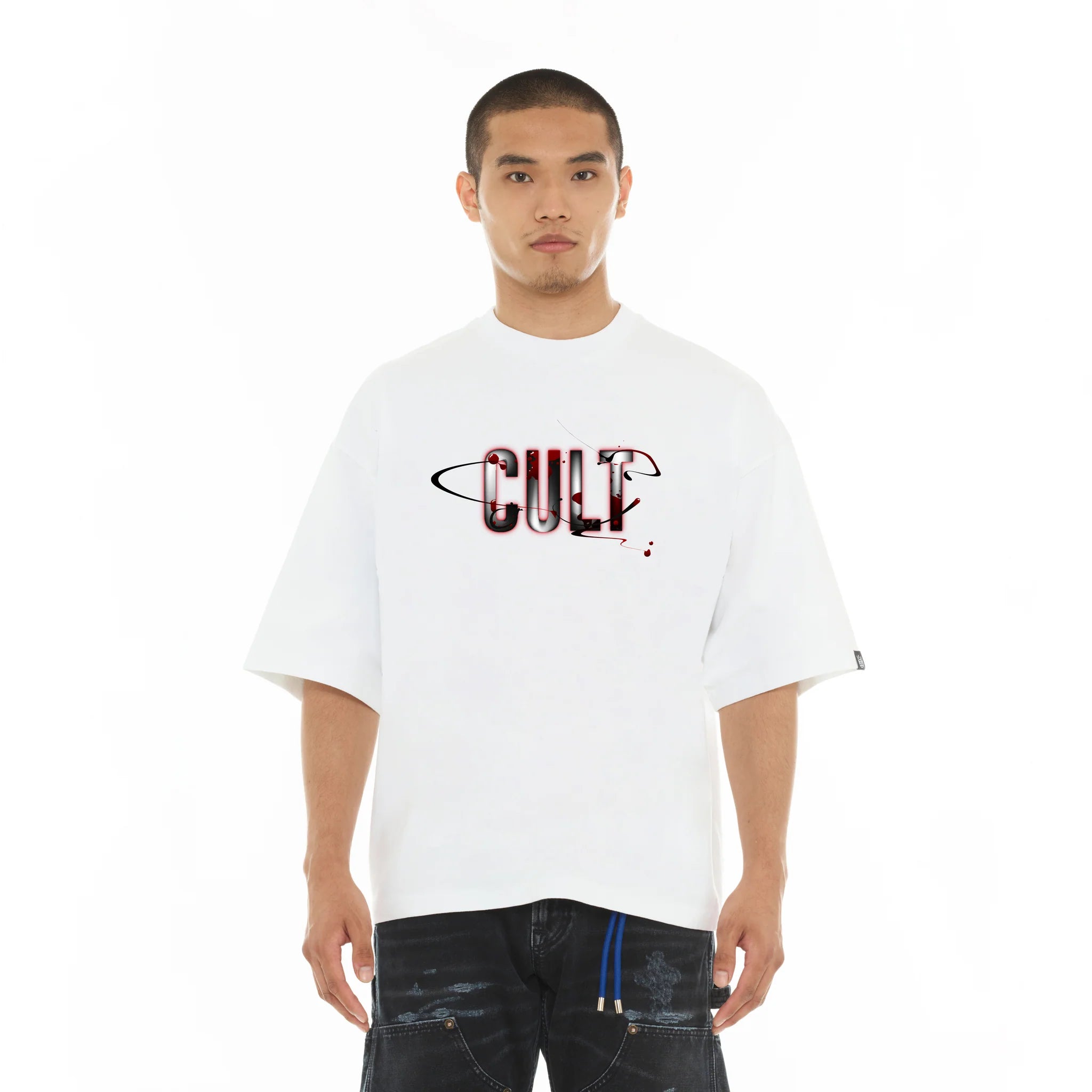 Blood Logo T-Shirt - White