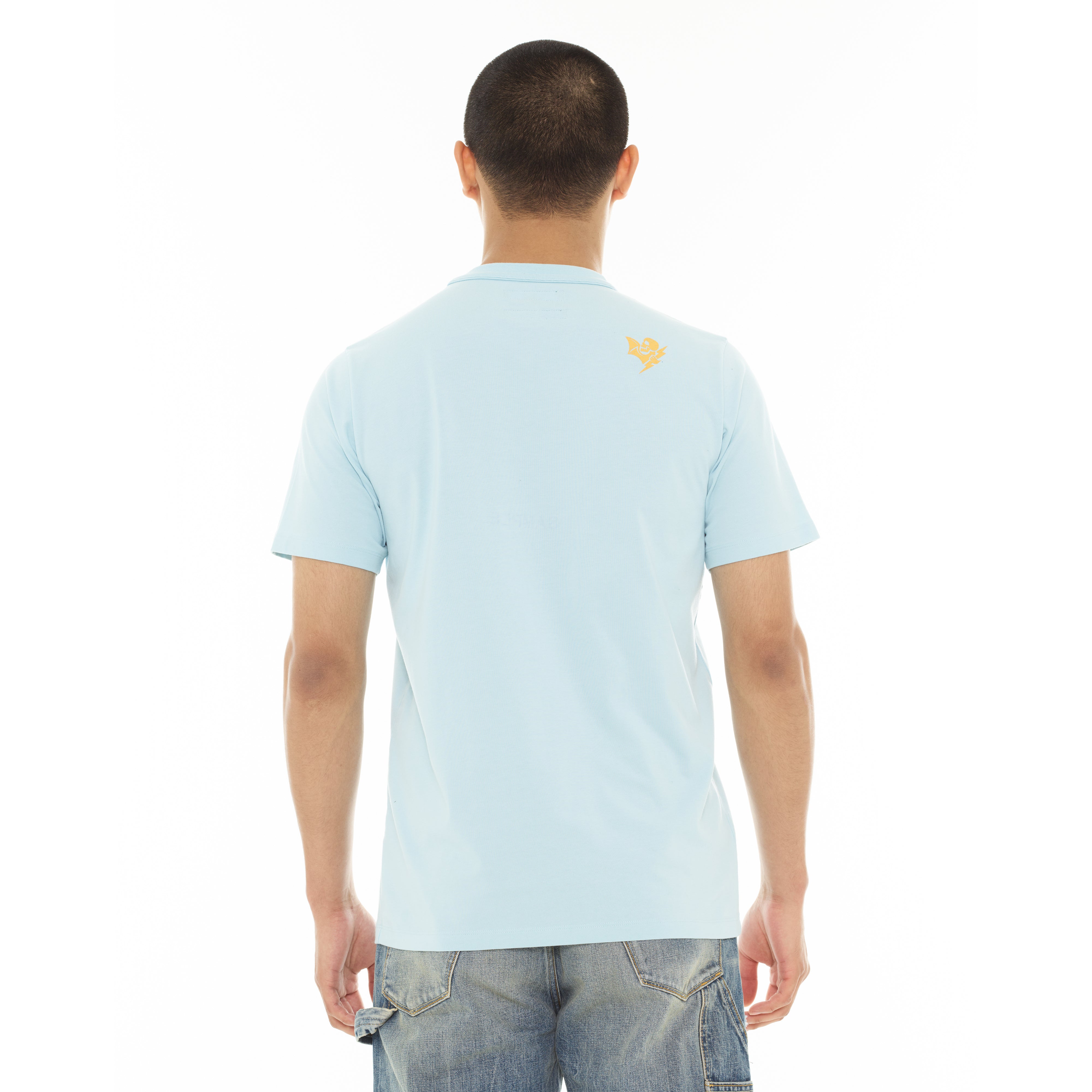 Hollywood Beach T-Shirt - Blue Glow