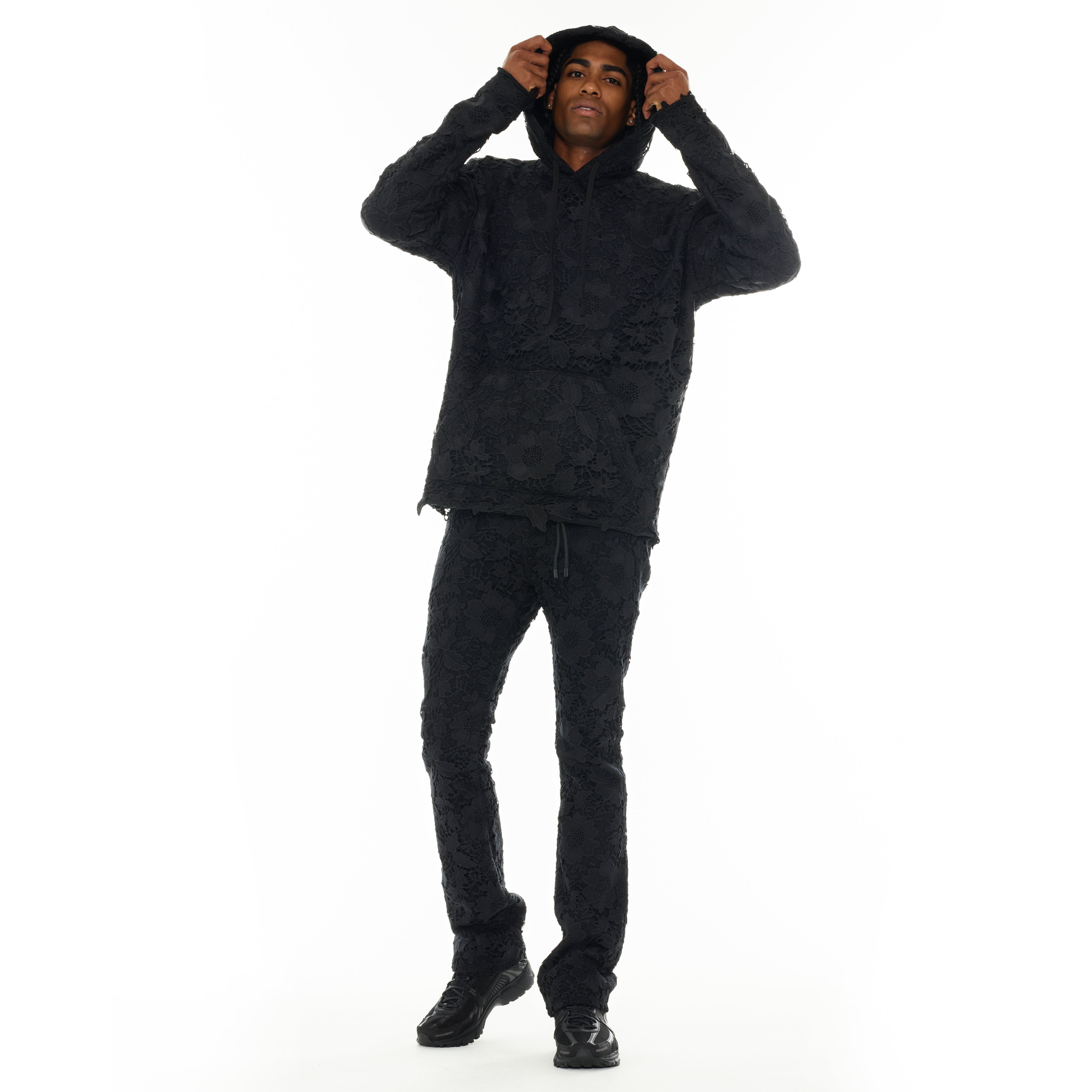 Cult's Signature Pullover Hoody - 550 Grams French Terry in Lace