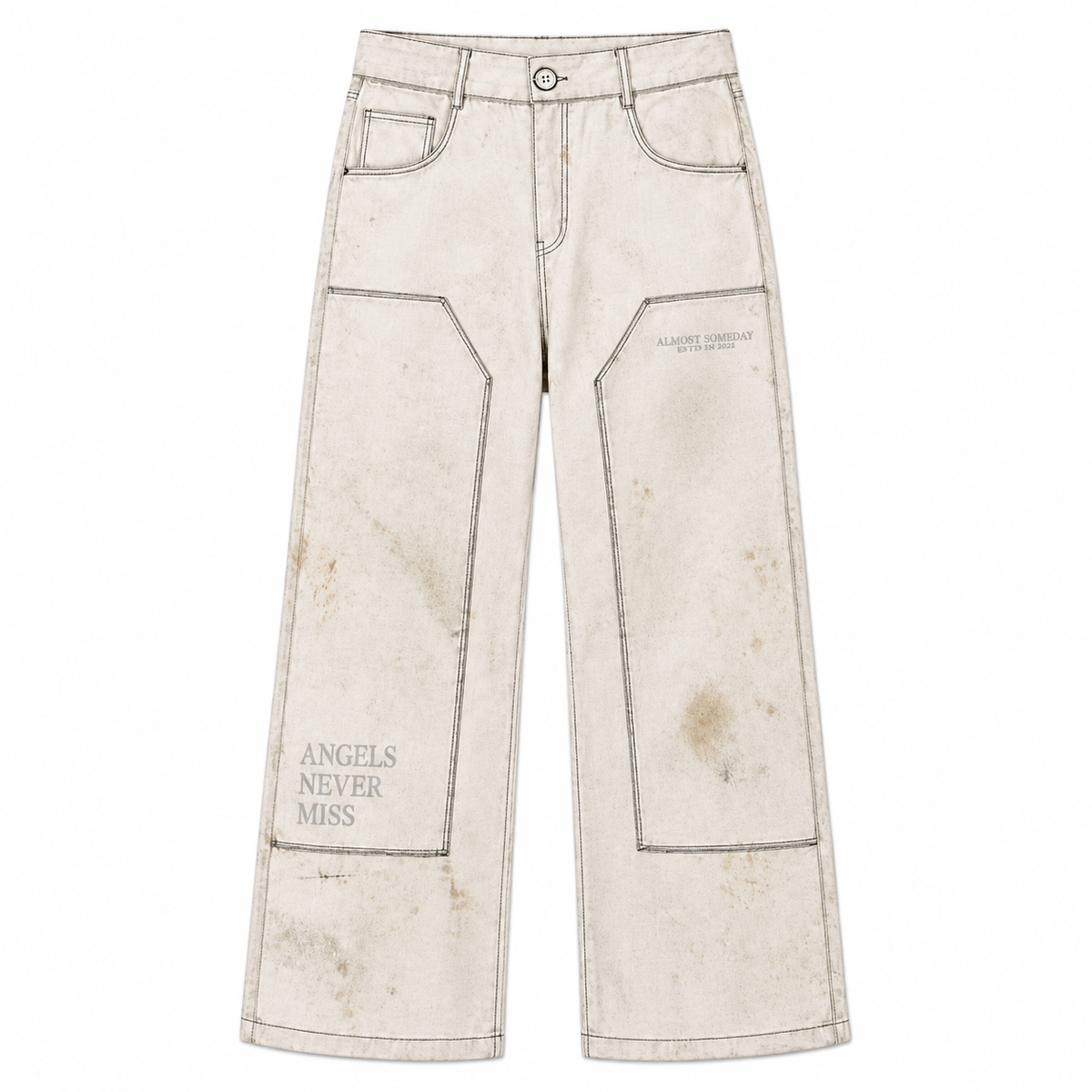 Spade Pants - Cream
