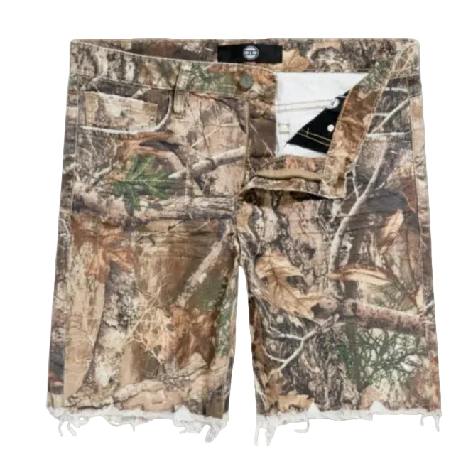 JC Camo Shorts - Heather Camo