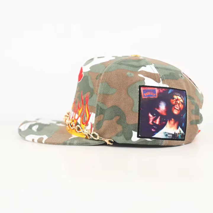 Queens Get The Money  Strap Back - Camo