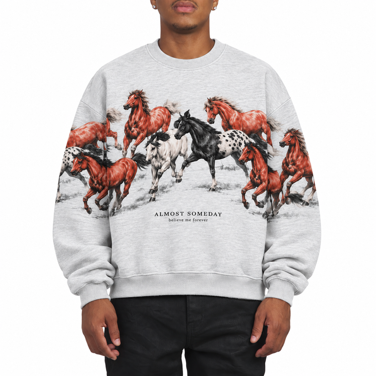 Smoke Crewneck - Heather