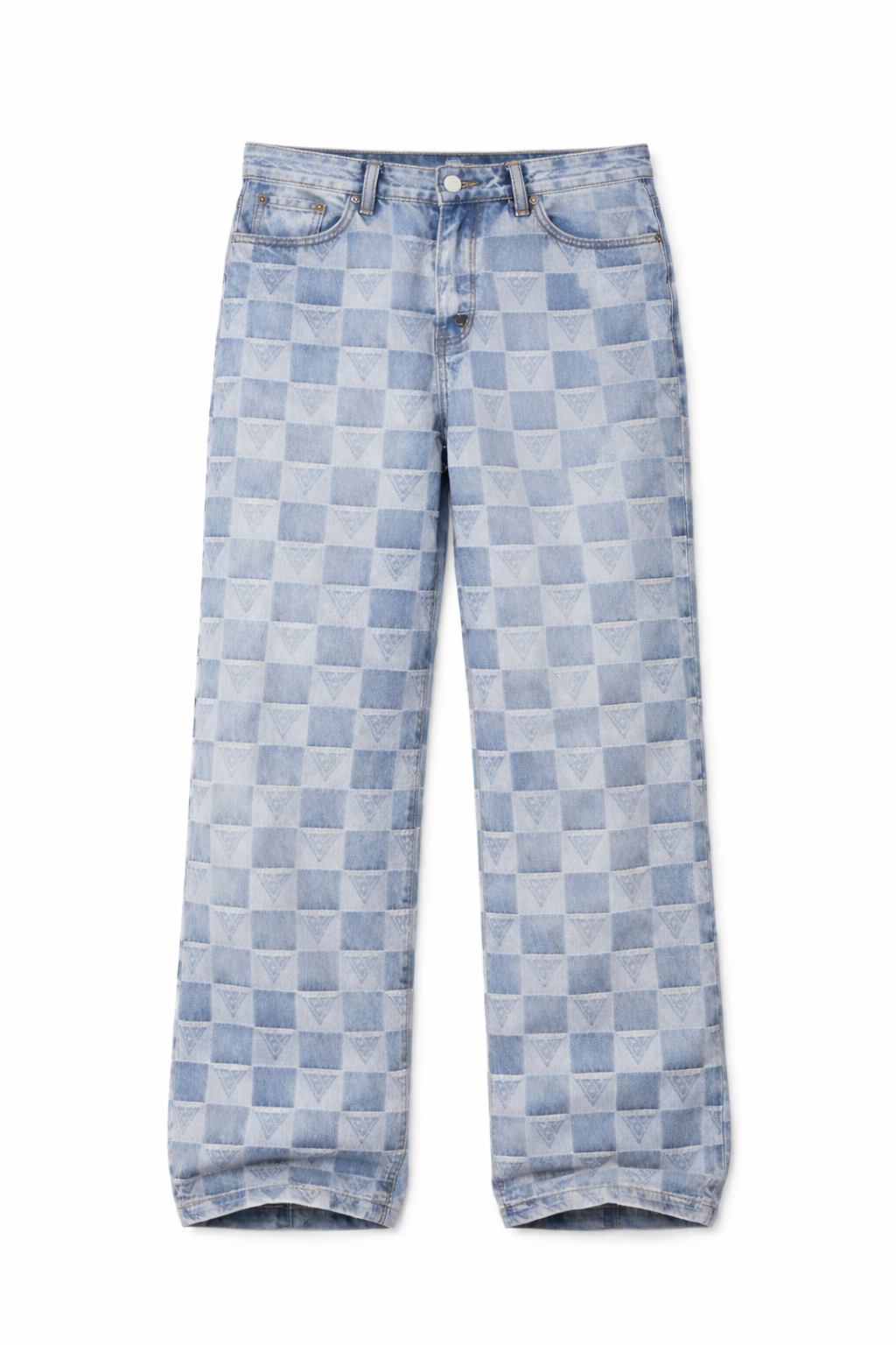All Over Baggy Fit - Light Blue Wash