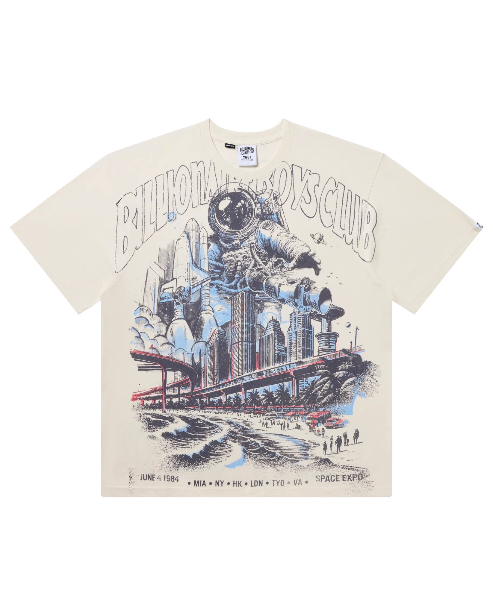 Space Expo T-Shirt - Gardenia