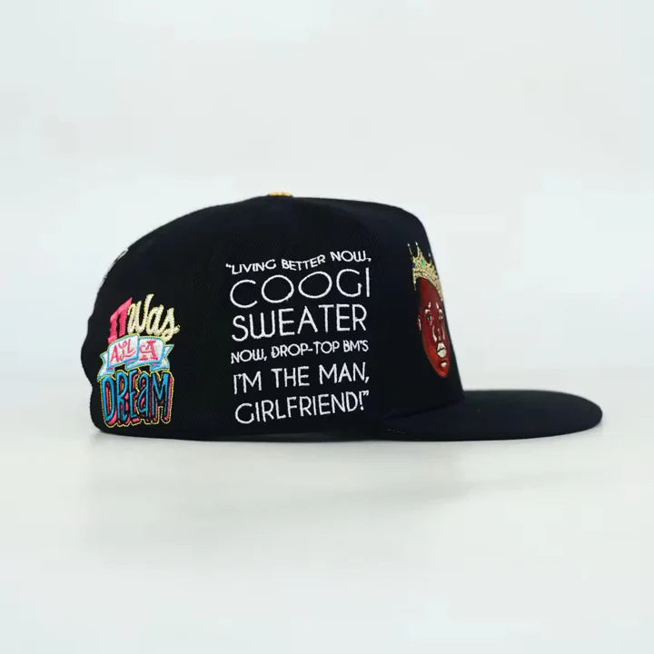 East vs West. Iced out Strapback - Black