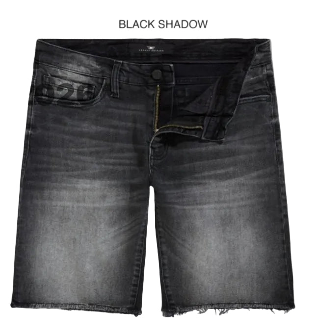 JC Denin Shorts - Black Shadow