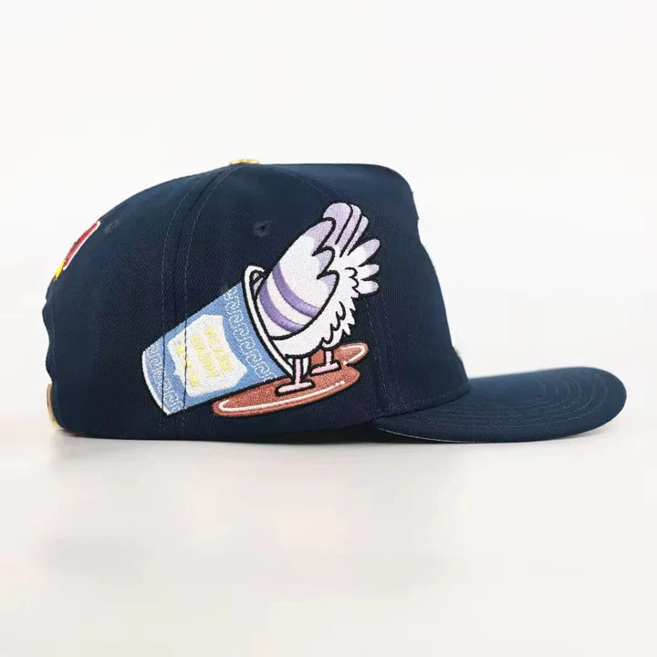 Bacon Egg & Cheese Strap back - Navy