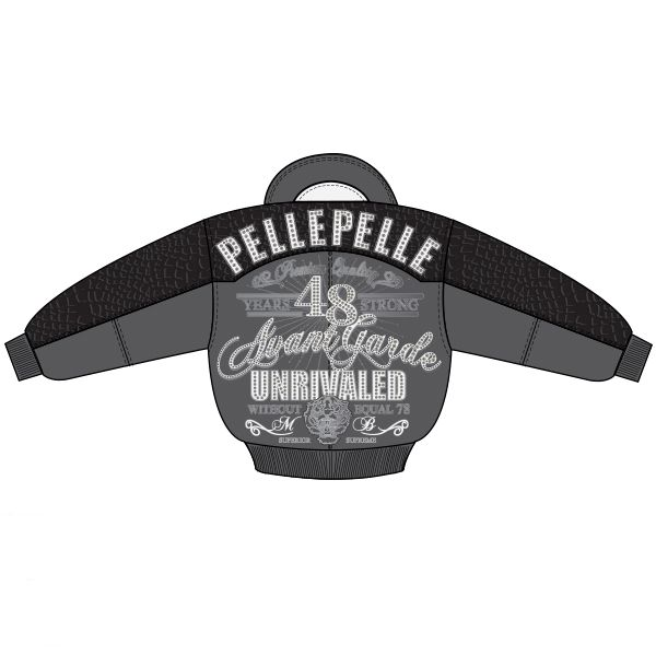 48 Years Strong Jacket - Steel Grey / Black / White / Silver