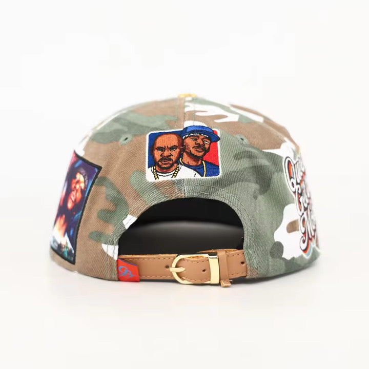 Queens Get The Money  Strap Back - Camo