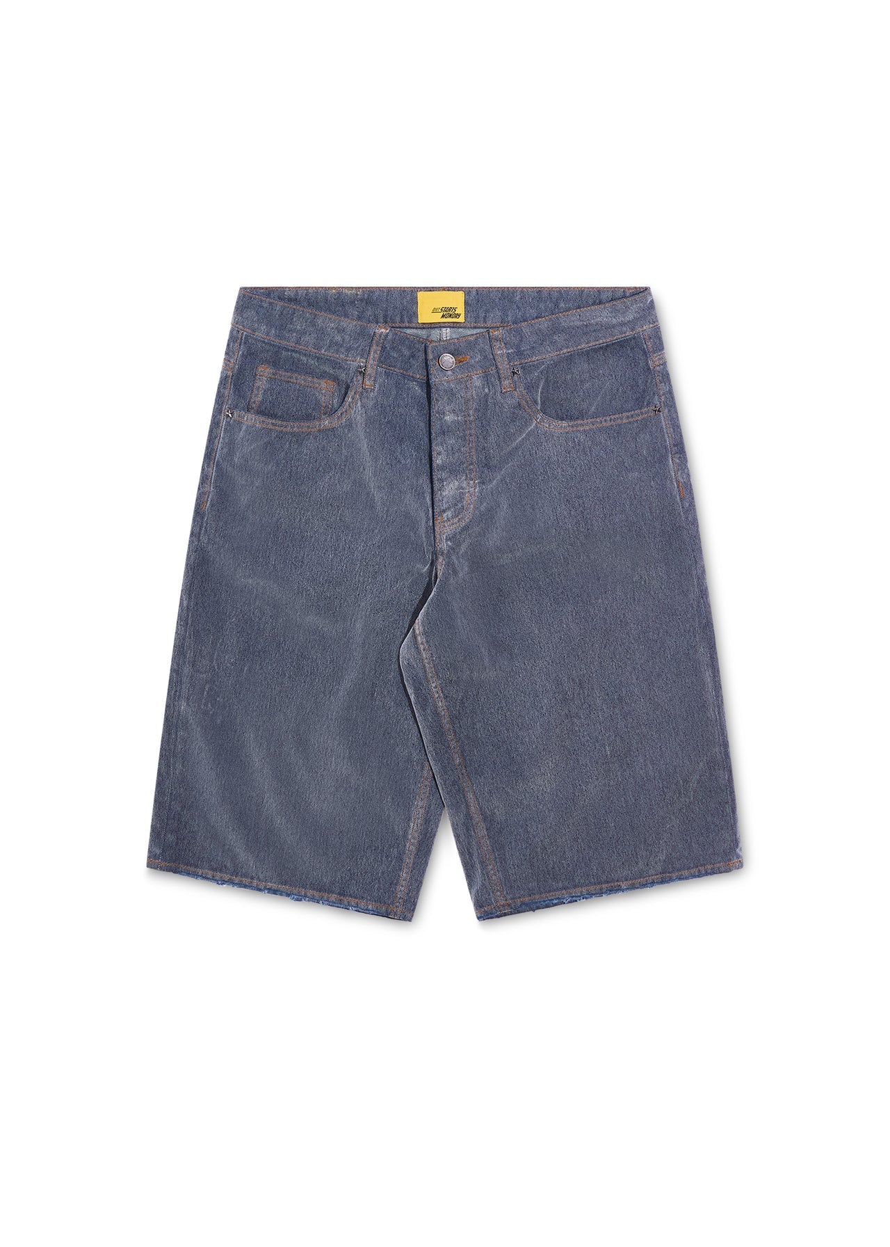 Arch Denim Shorts - Grey