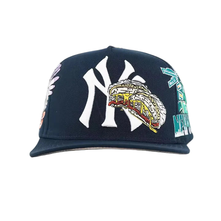 Bacon Egg & Cheese Strap back - Navy