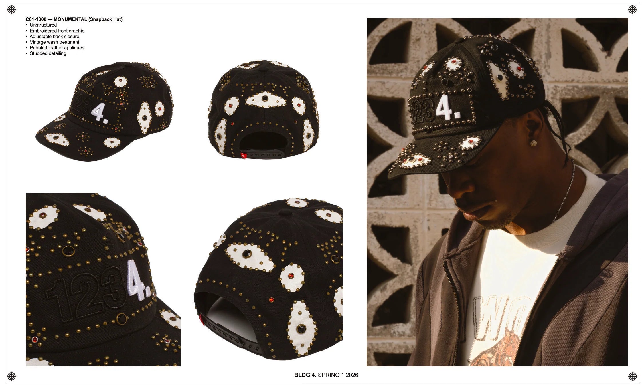 Monumental Hat - Black
