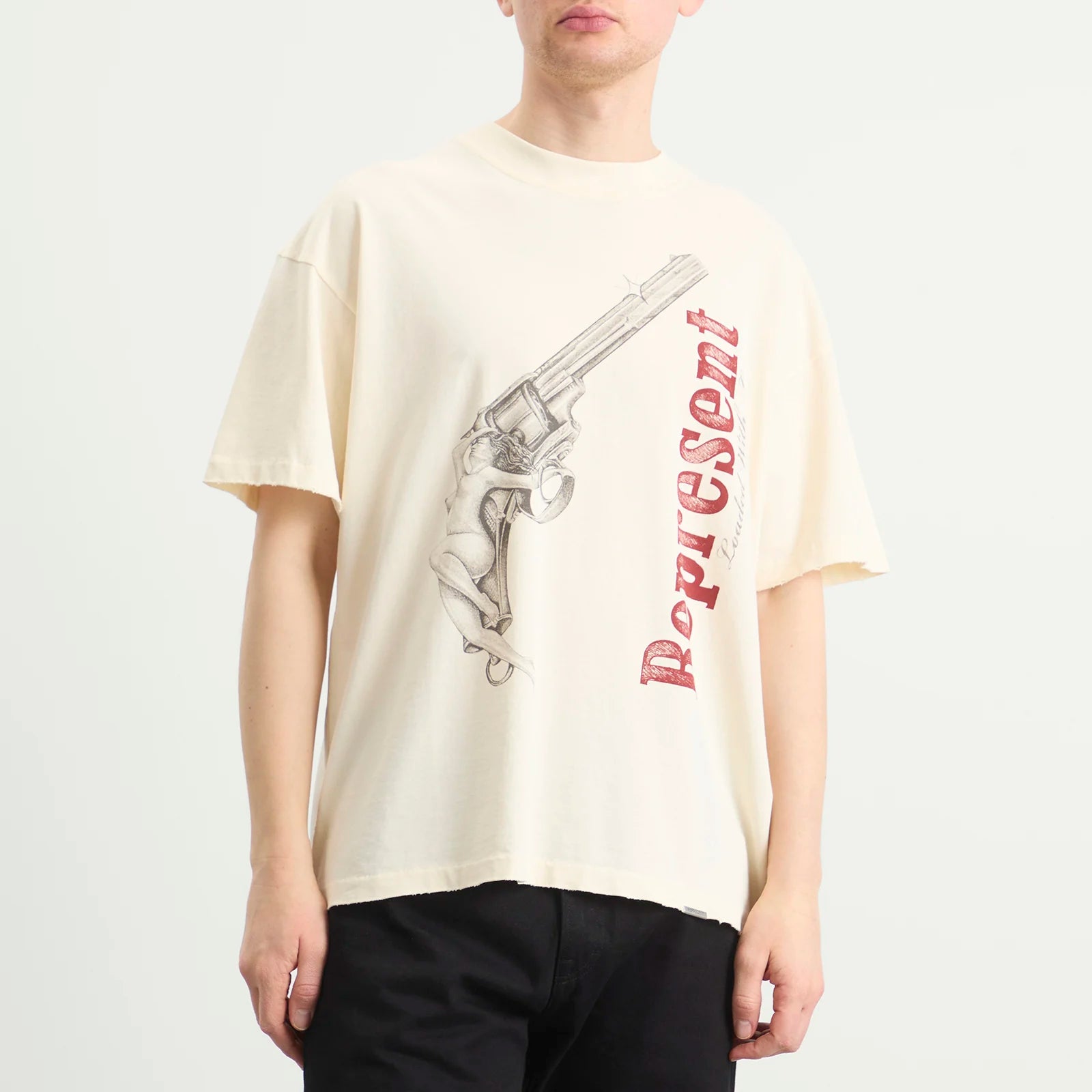 Loaded With Love T-Shirt - Flat White