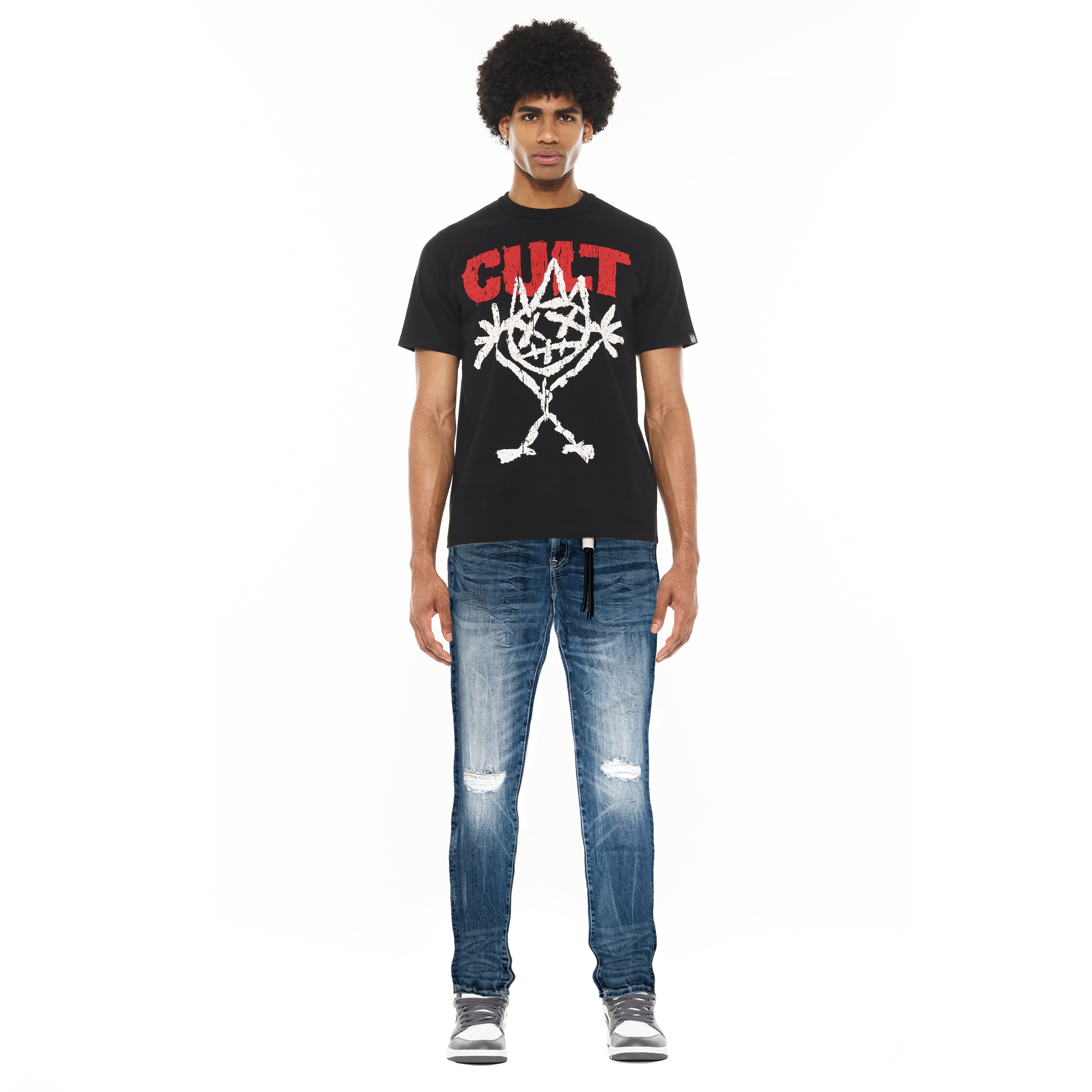 Cult's Rebel Straight Jeans in Tiger