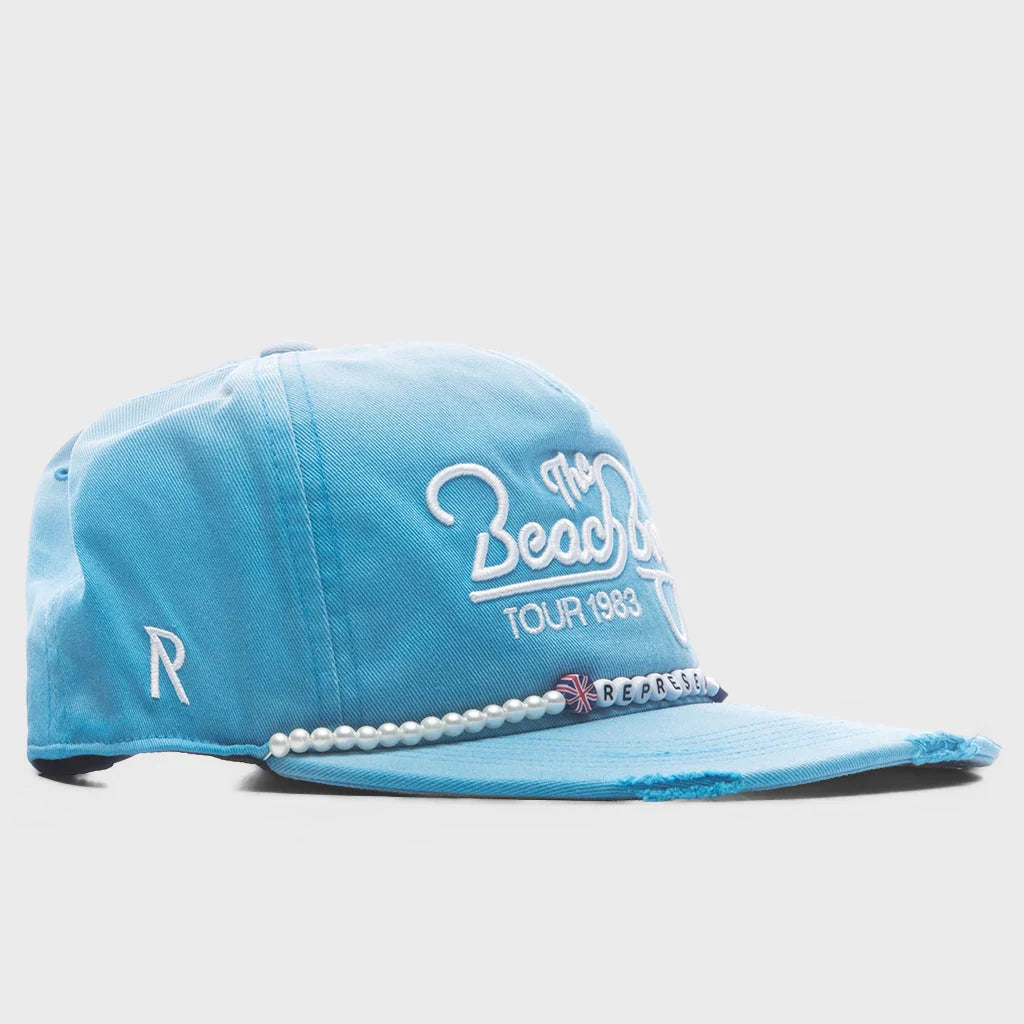 Beach Boys Tour Hat - Bright Blue