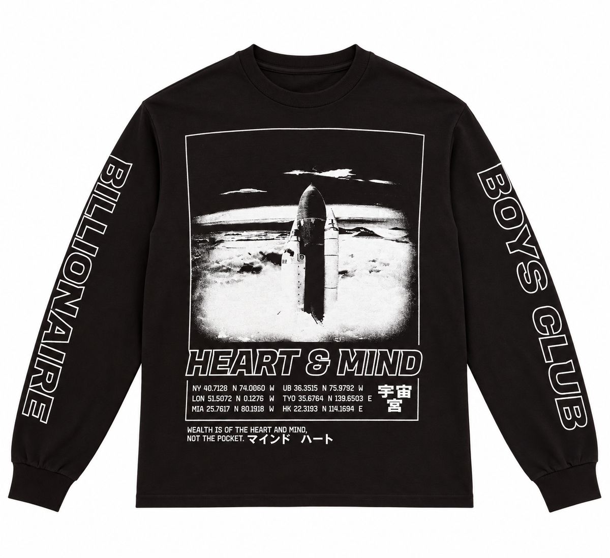 Lift Long Sleeve T-Shirt - Black
