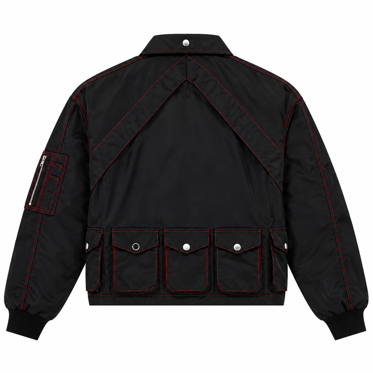 Parachute Bomber - Black