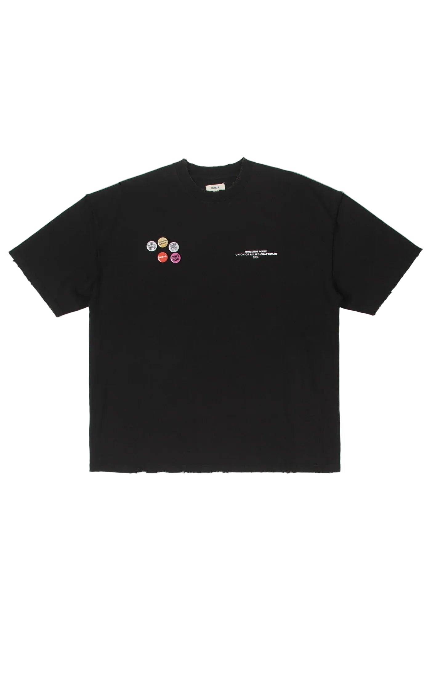 Piza T-Shirt  - Black