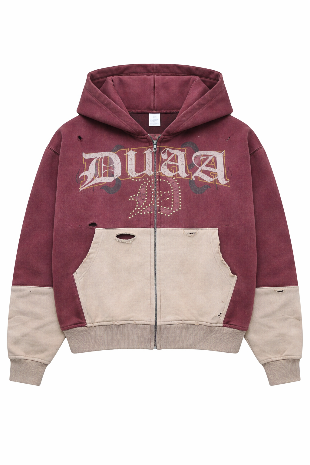 Fig Hoodie - Dark Red