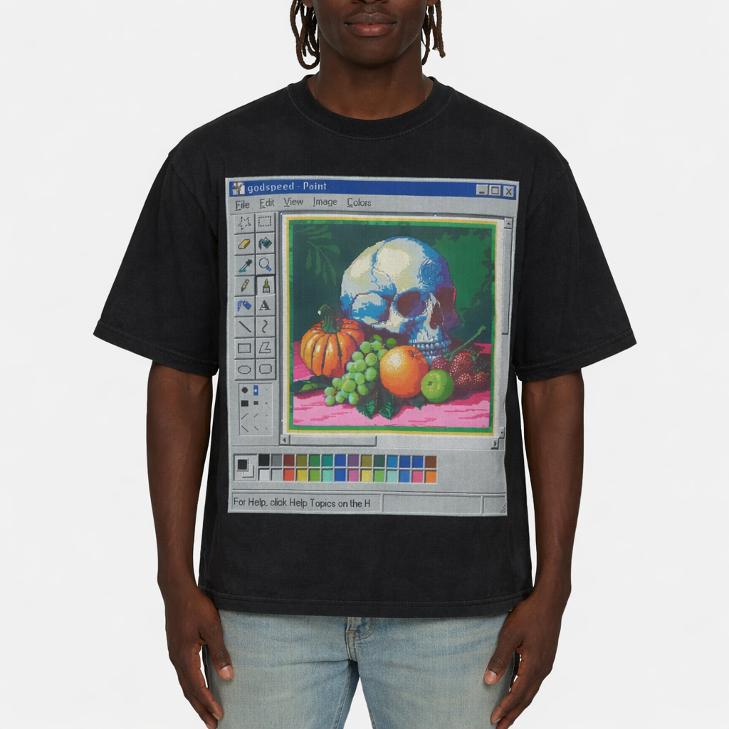 GS Paint T-Shirt - Black