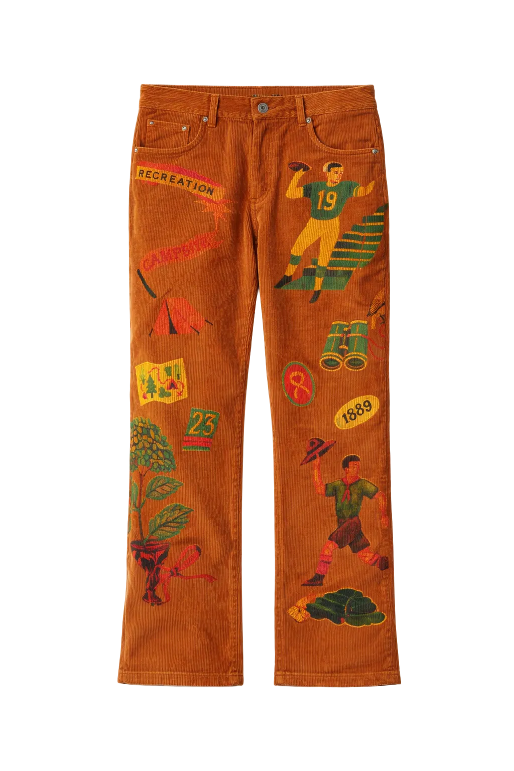 Trailway Pants - Orange
