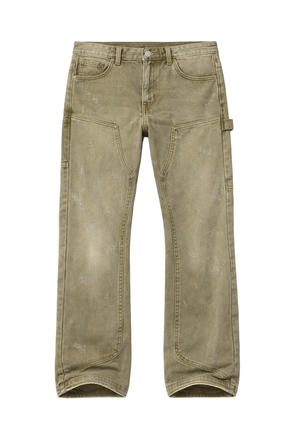 Hound Straight Jeans - Green Washed