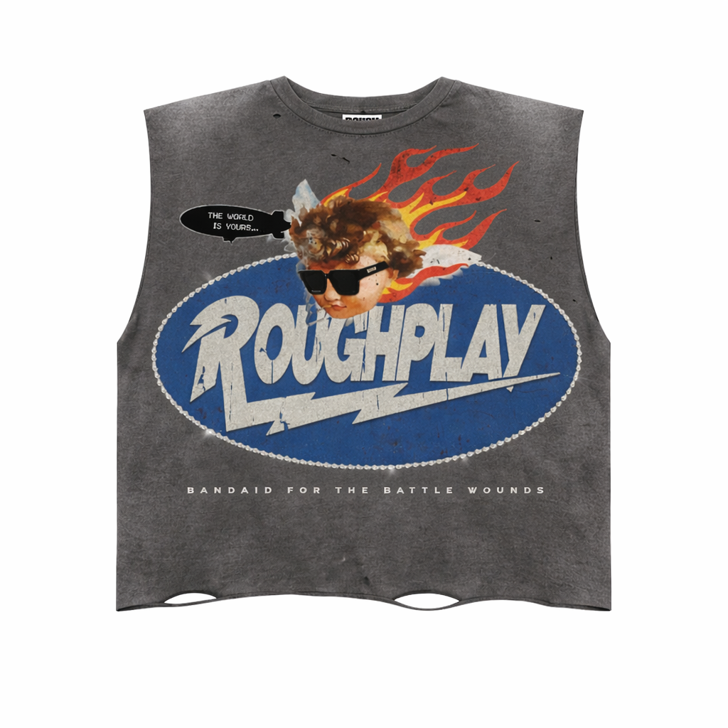Soleboy Sleeveless Shirt - Grey