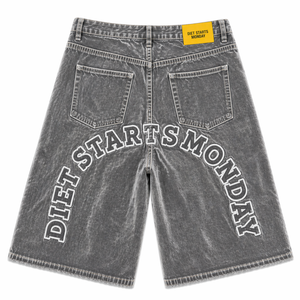 Arch Denim Shorts - Grey – Sammys NYC Arch Denim Shorts - Grey – Sammys NYC
