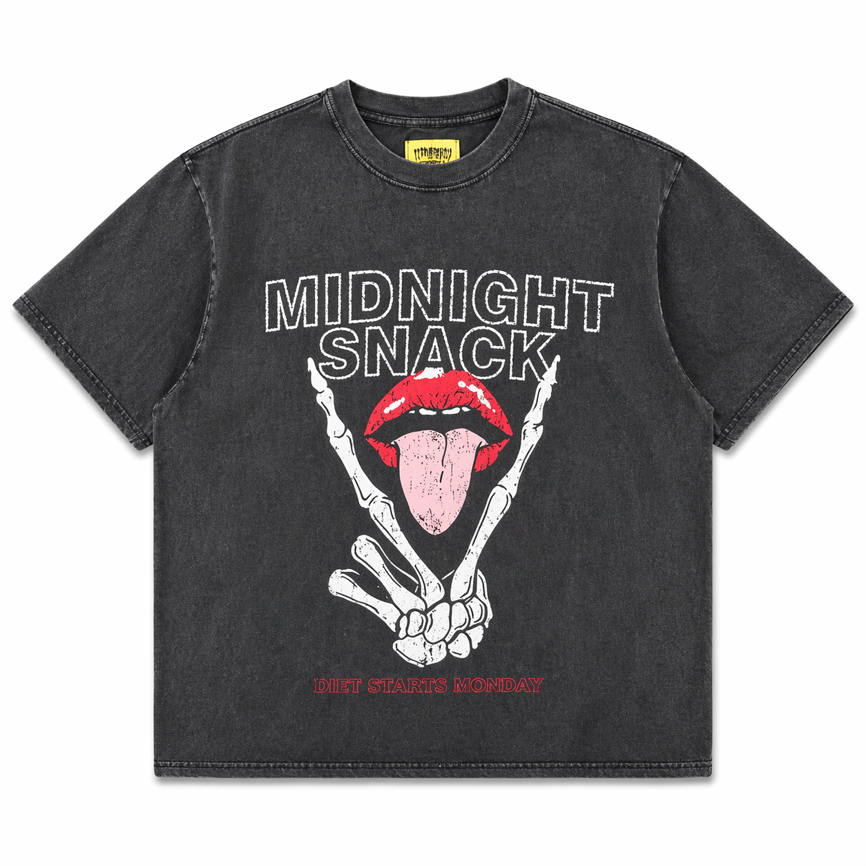 Midnight Snack T-Shirt - Vintage Black