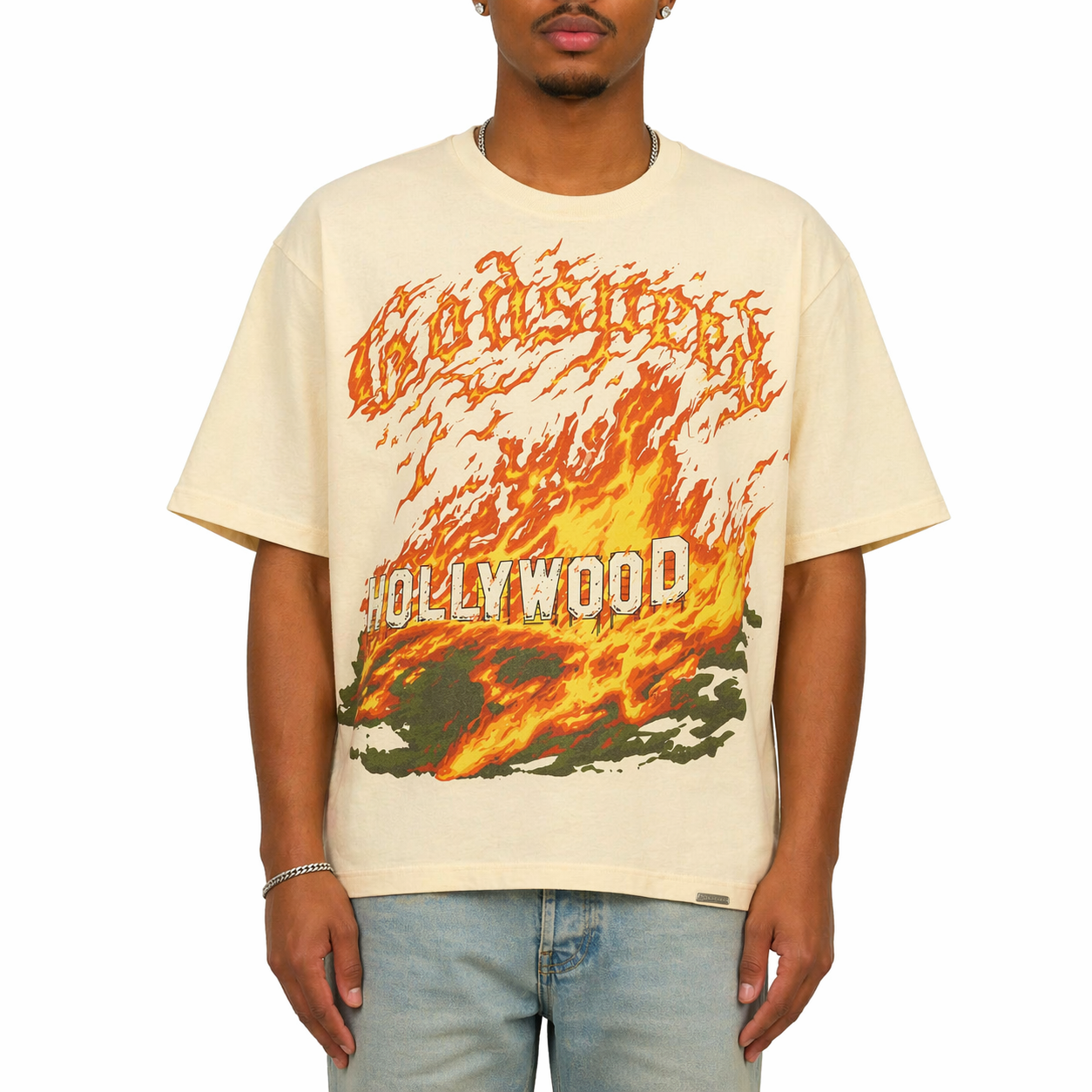 Hollywood Inferno II NG T-shirt - Bone