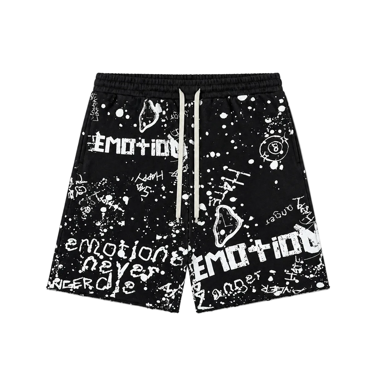 Graffiti Shorts - Black