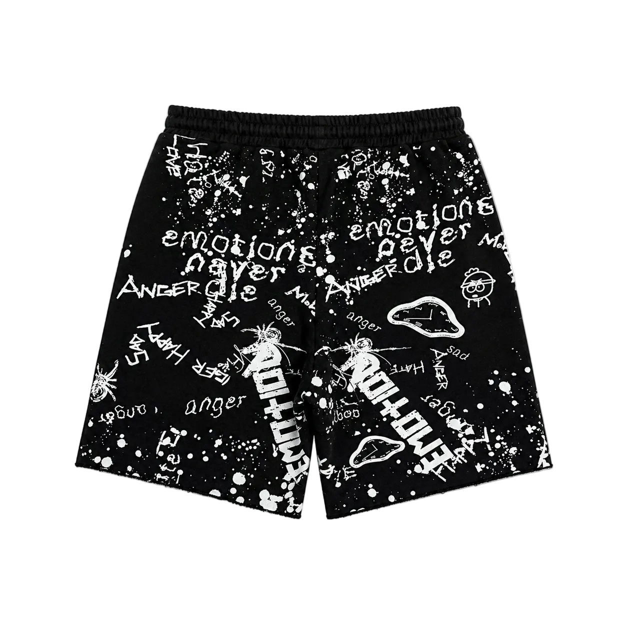 Graffiti Shorts - Black