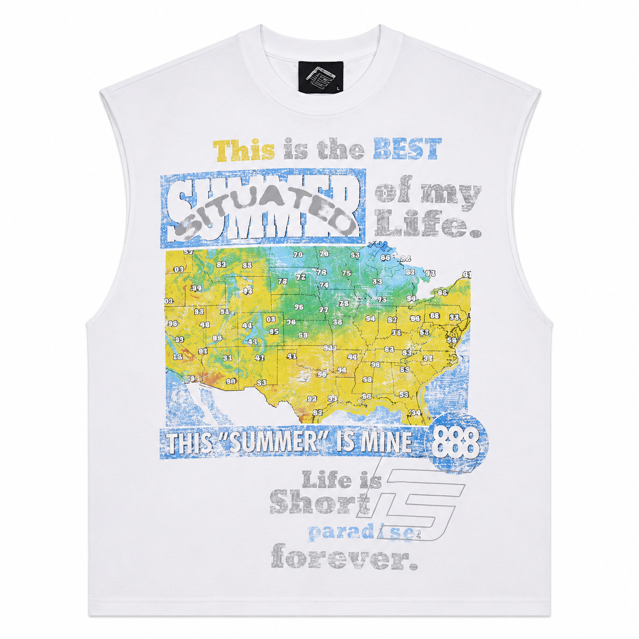 Weather Cut off - White